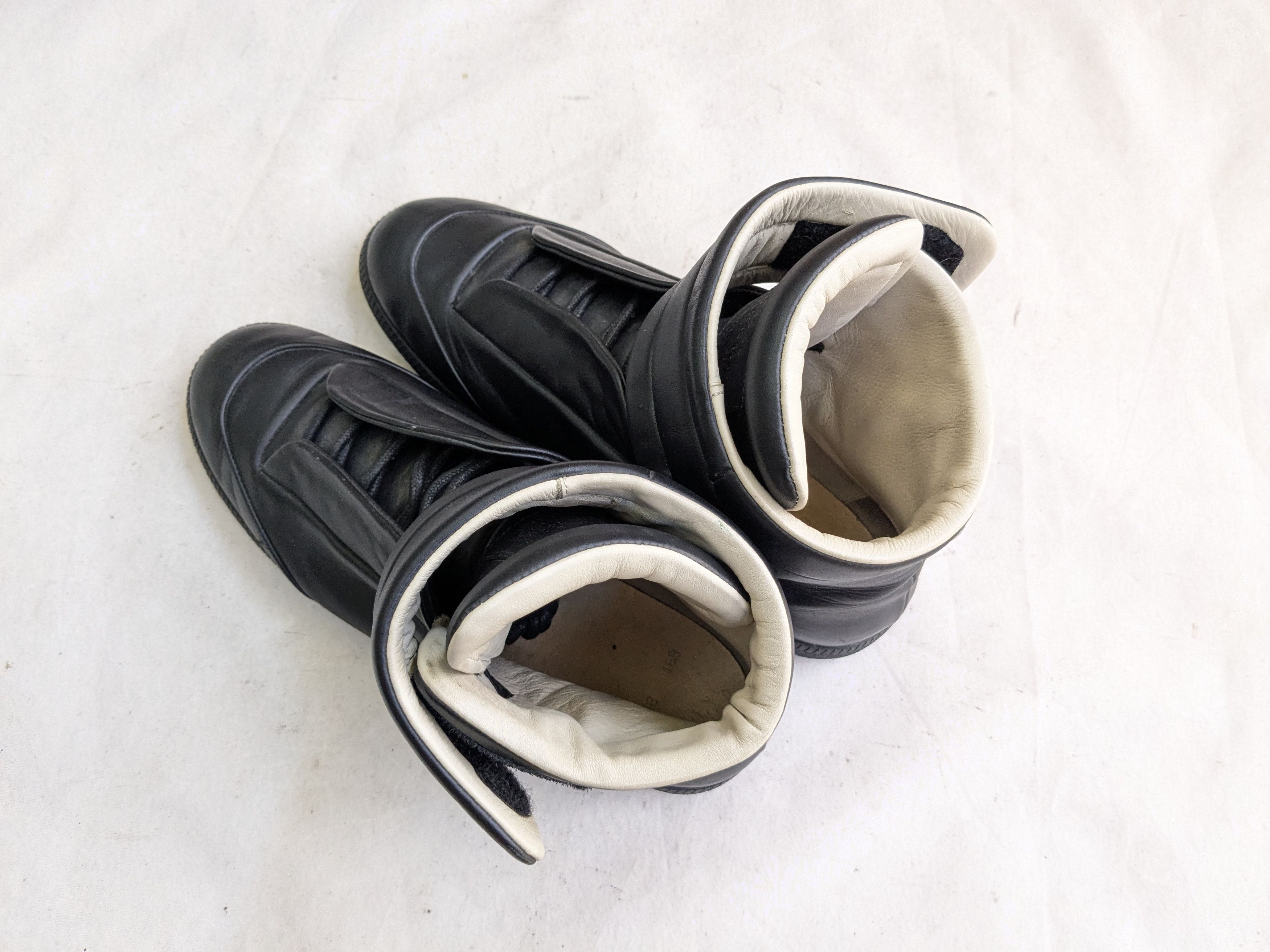 Maison Margiela Maison Margiela Future Black 10 43 High Tops Leather Size US 10 / EU 43 - 14 Thumbnail