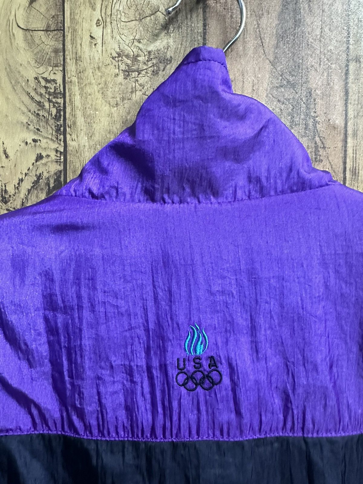 Sports Specialties Vintage Usa Olympic Jc Penny Nylon Zipper Jacket Z07 Size US L / EU 52-54 / 3 - 5 Thumbnail
