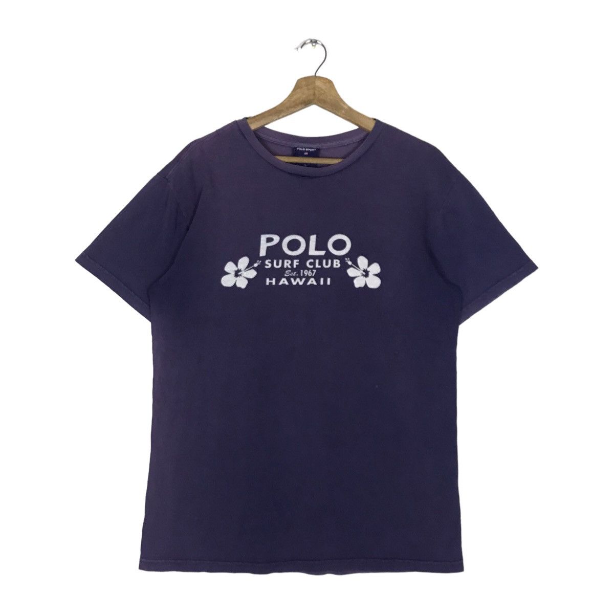 Vintage 90s Polo Sport Ralph Lauren Hawaii Surfing Tee Shirt
