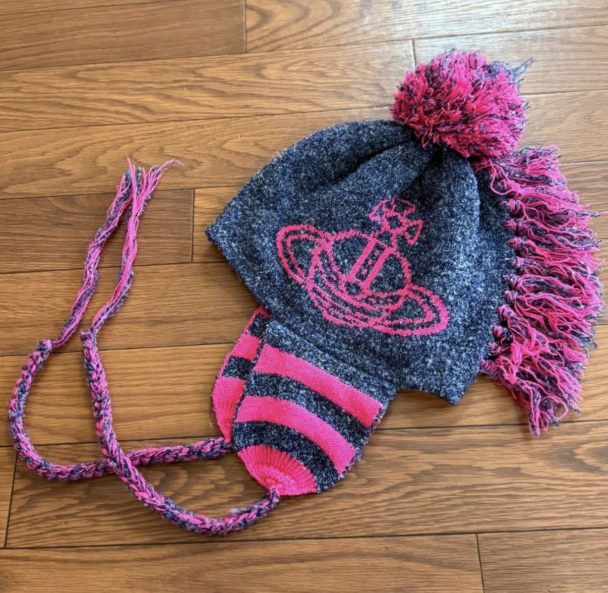 Vivienne Westwood Vivienne Westwood Orb Ear Flap Knit Beanie | Grailed