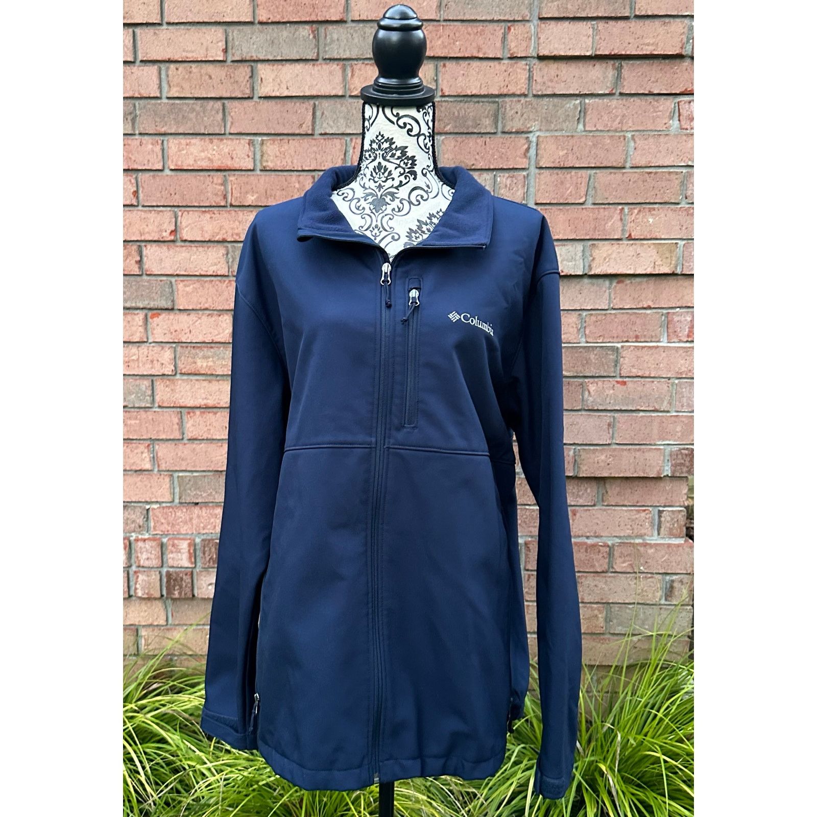 Columbia EUC Columbia Men's Ascender Softshell Jacket Navy Blue XXL Size US XXL / EU 58 / 5 - 1 Thumbnail