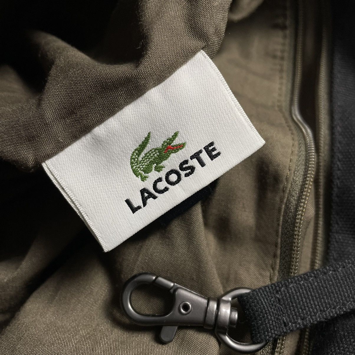Lacoste × Vintage Vintage Lacoste Shoulder Messenger Bag Size ONE SIZE - 7 Thumbnail