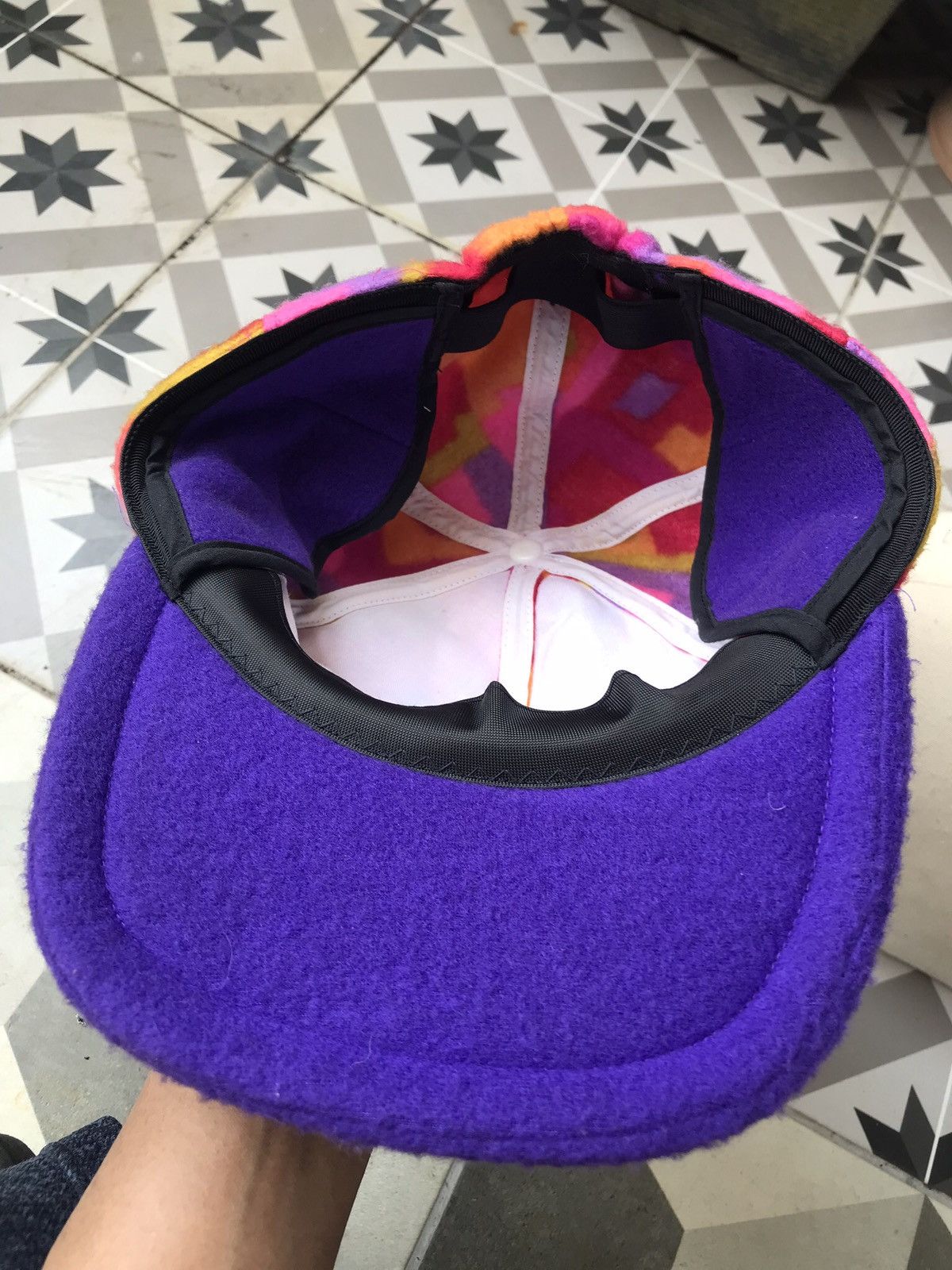 Ellesse × Japanese Brand VINTAGE ELLESSE EAR FLAP CAP HAT Size ONE SIZE - 9 Thumbnail