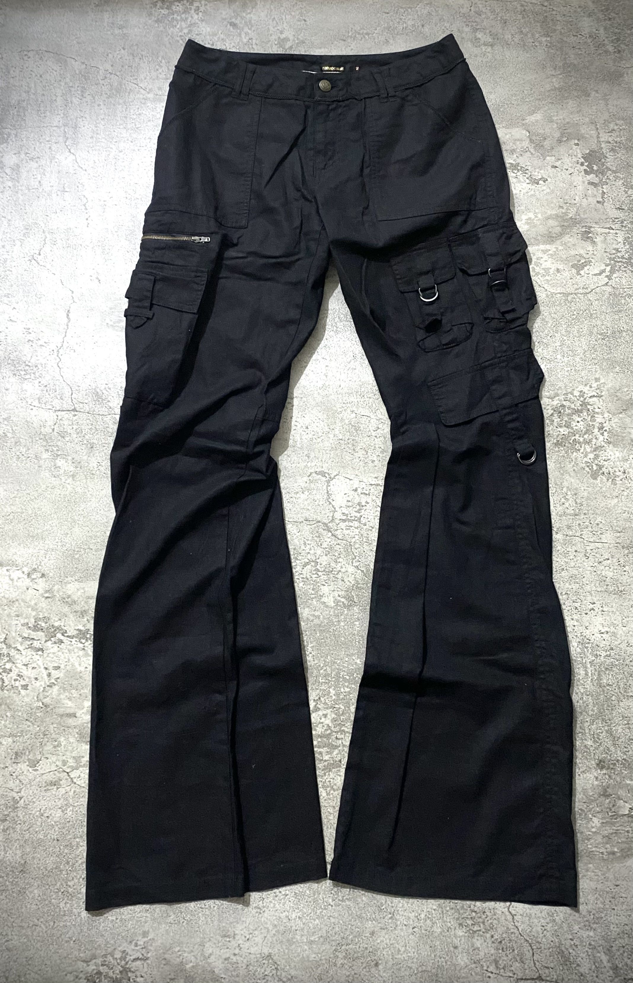 TORNADO MART BONDAGE FLARE PANTS