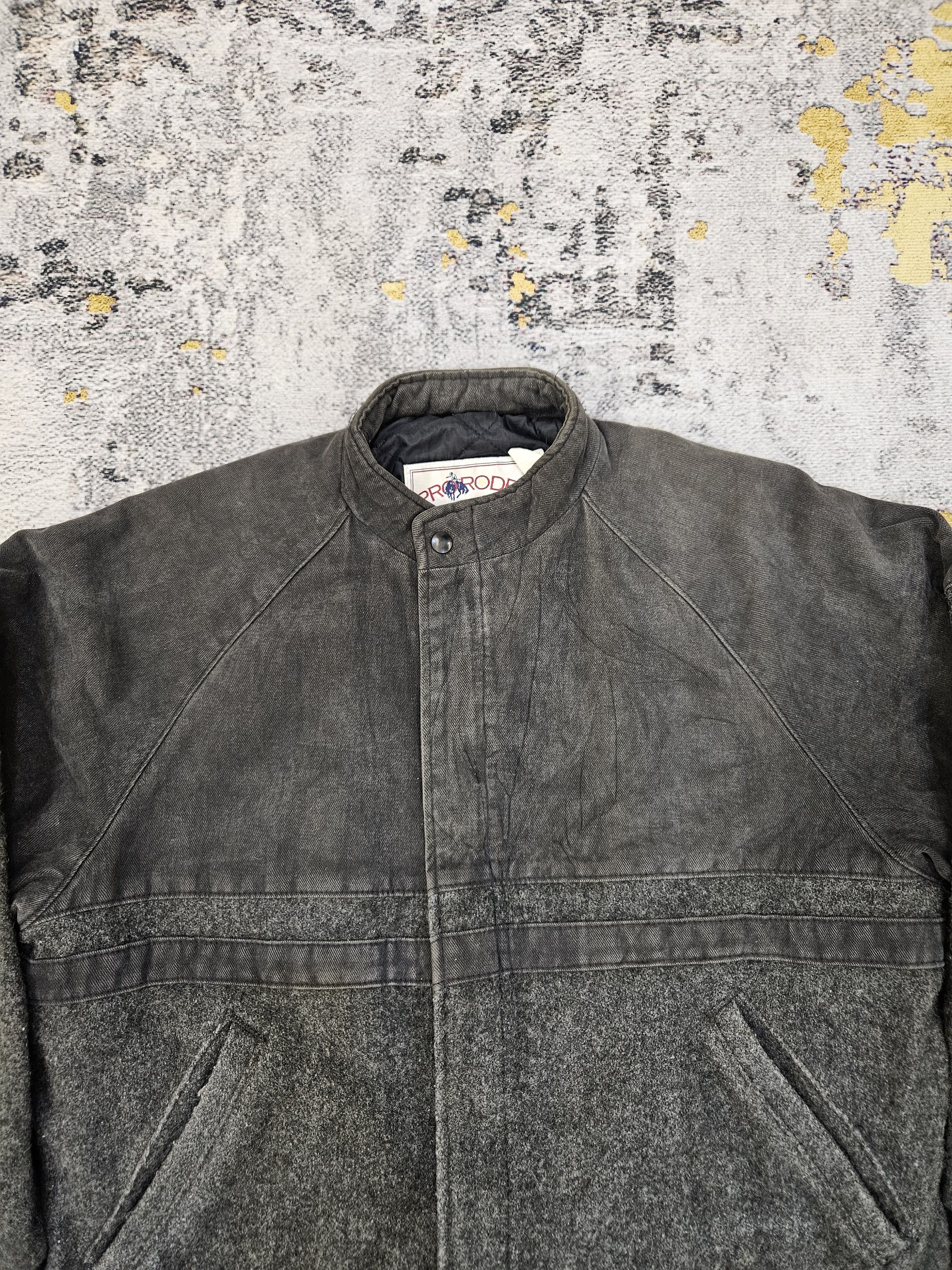 If Six Was Nine Vtg PRCA Professional Rodeo Cowboys Association BomberJacket Size US M / EU 48-50 / 2 - 5 Thumbnail