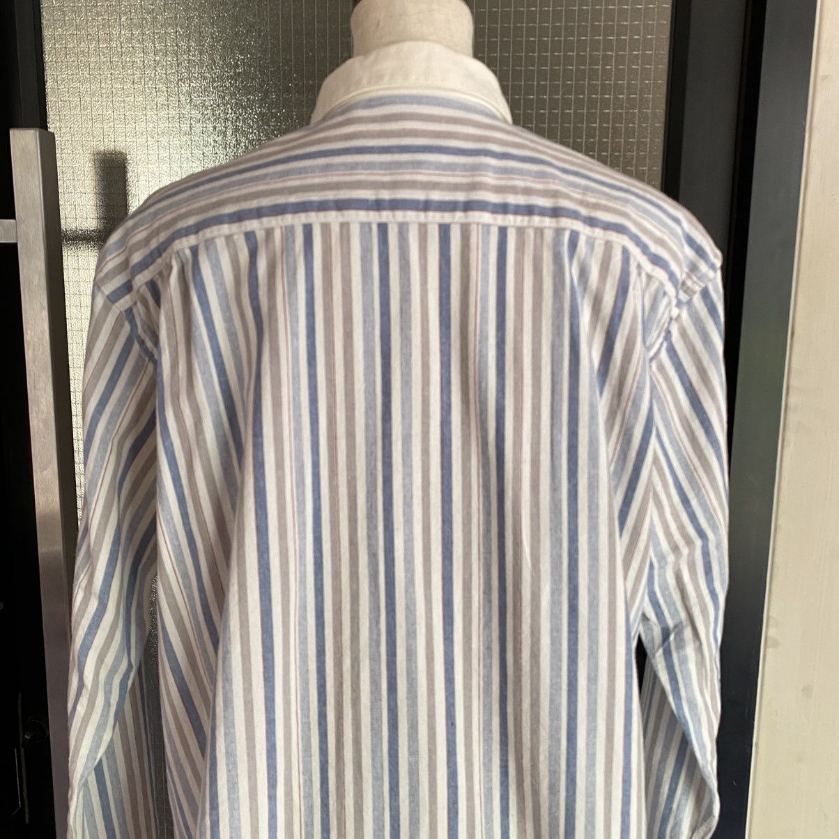 Ne-Net Ne-net Blue Stripe Bib Shirt Size US L / EU 52-54 / 3 - 12 Thumbnail