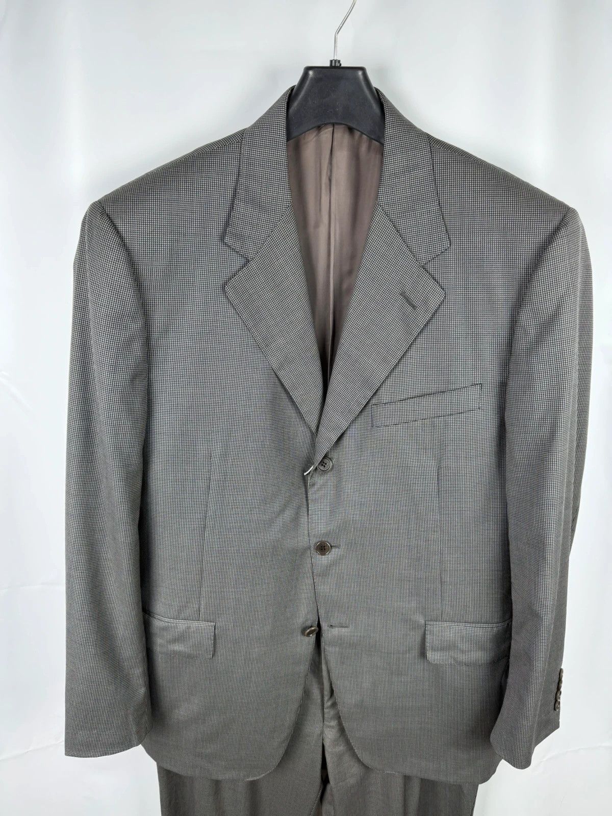 Canali Canali Wool Suit size 54 Size 44R - 2 Thumbnail