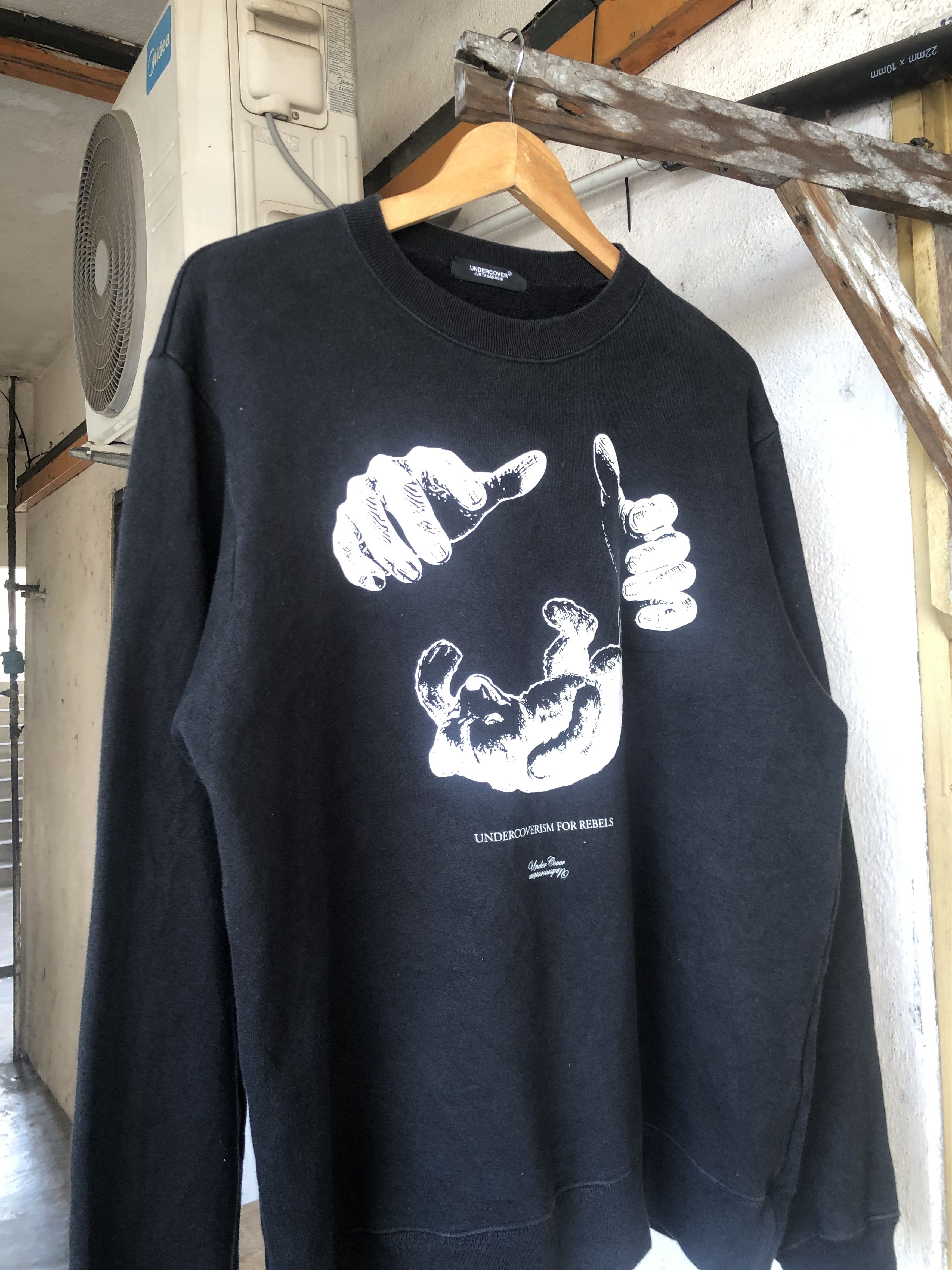 Undercover Undercoverism Teddy Falling 2021 Collection Sweatshirt Size US L / EU 52-54 / 3 - 3 Thumbnail