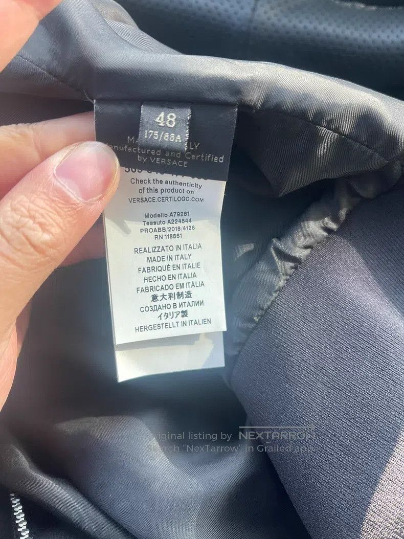 Versace Versace Full of diamond coats Size US M / EU 48-50 / 2 - 4 Thumbnail