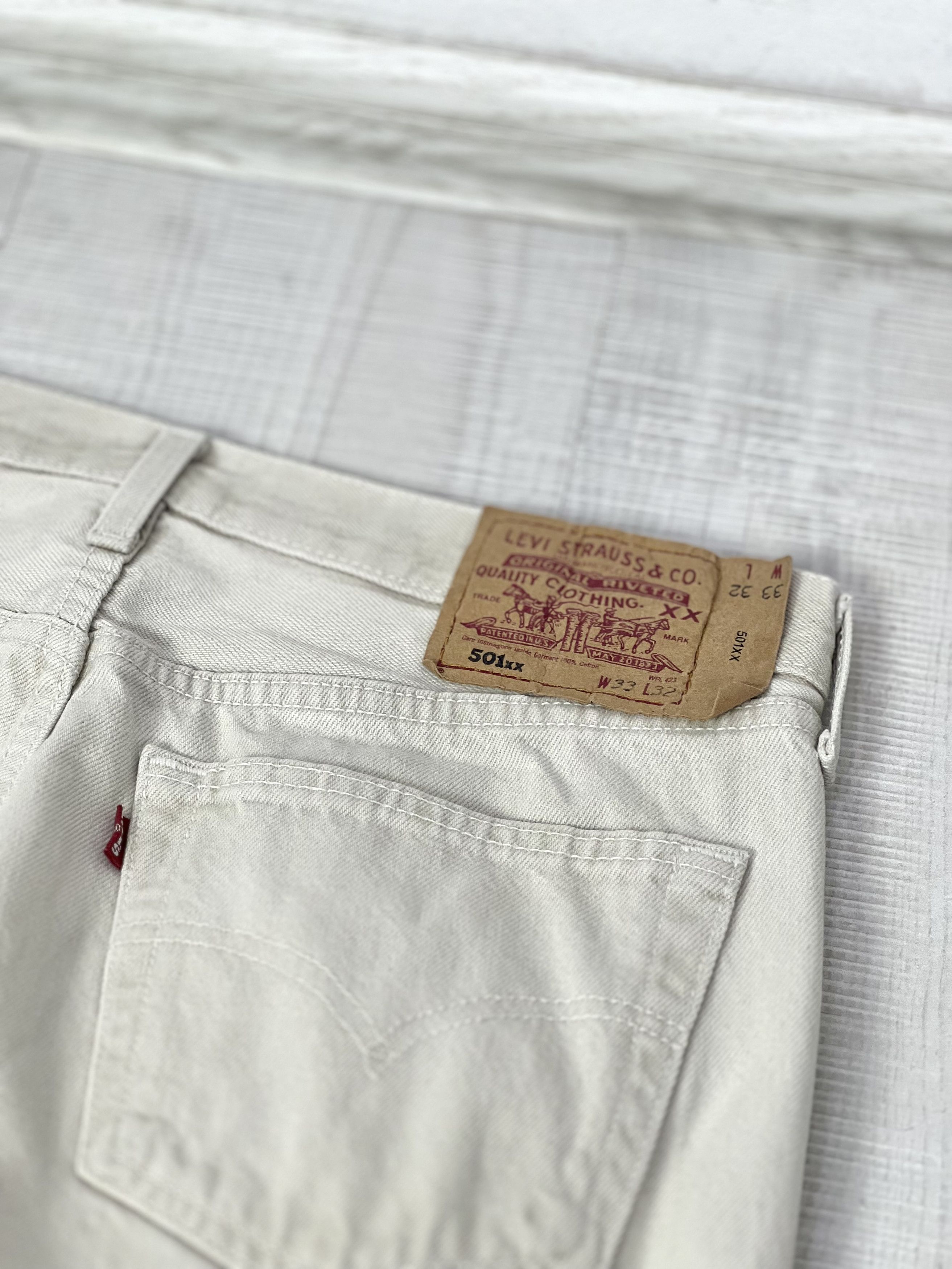 Levi's × Vintage LEVI`S 501 jeans pants Size US 33 - 3 Thumbnail