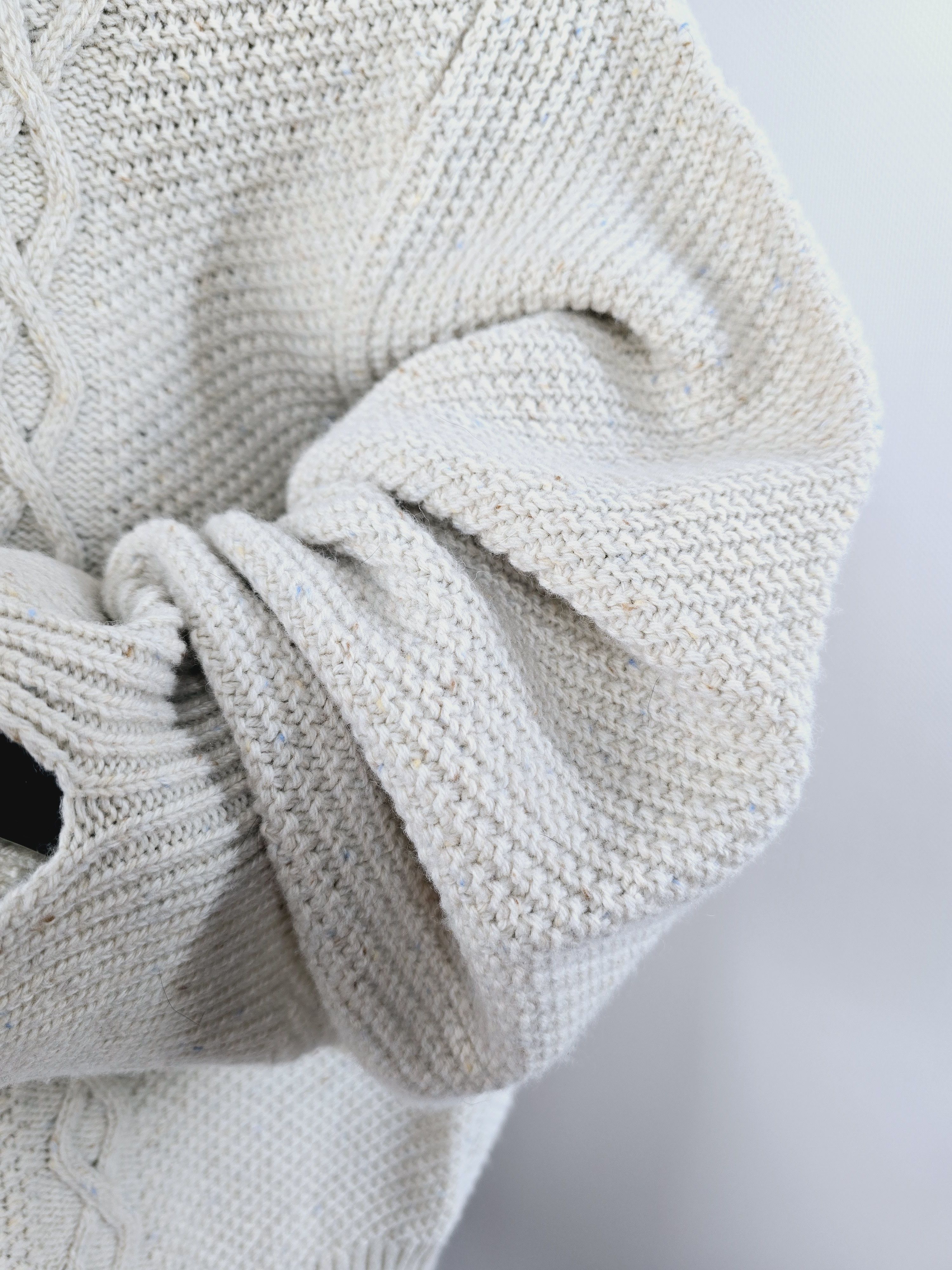 Designer × Other Oversized Wool Sweater by Aylin Koenig 100% Virgin Wool M/L Size M / US 6-8 / IT 42-44 - 8 Thumbnail