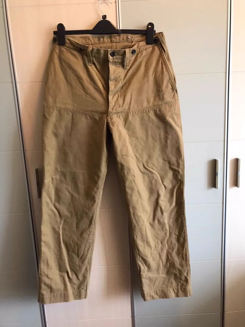Freewheelers Freewheelers Lumber Pants Size 32 Brownish Yellow Size US 32 / EU 48 - 1 Thumbnail