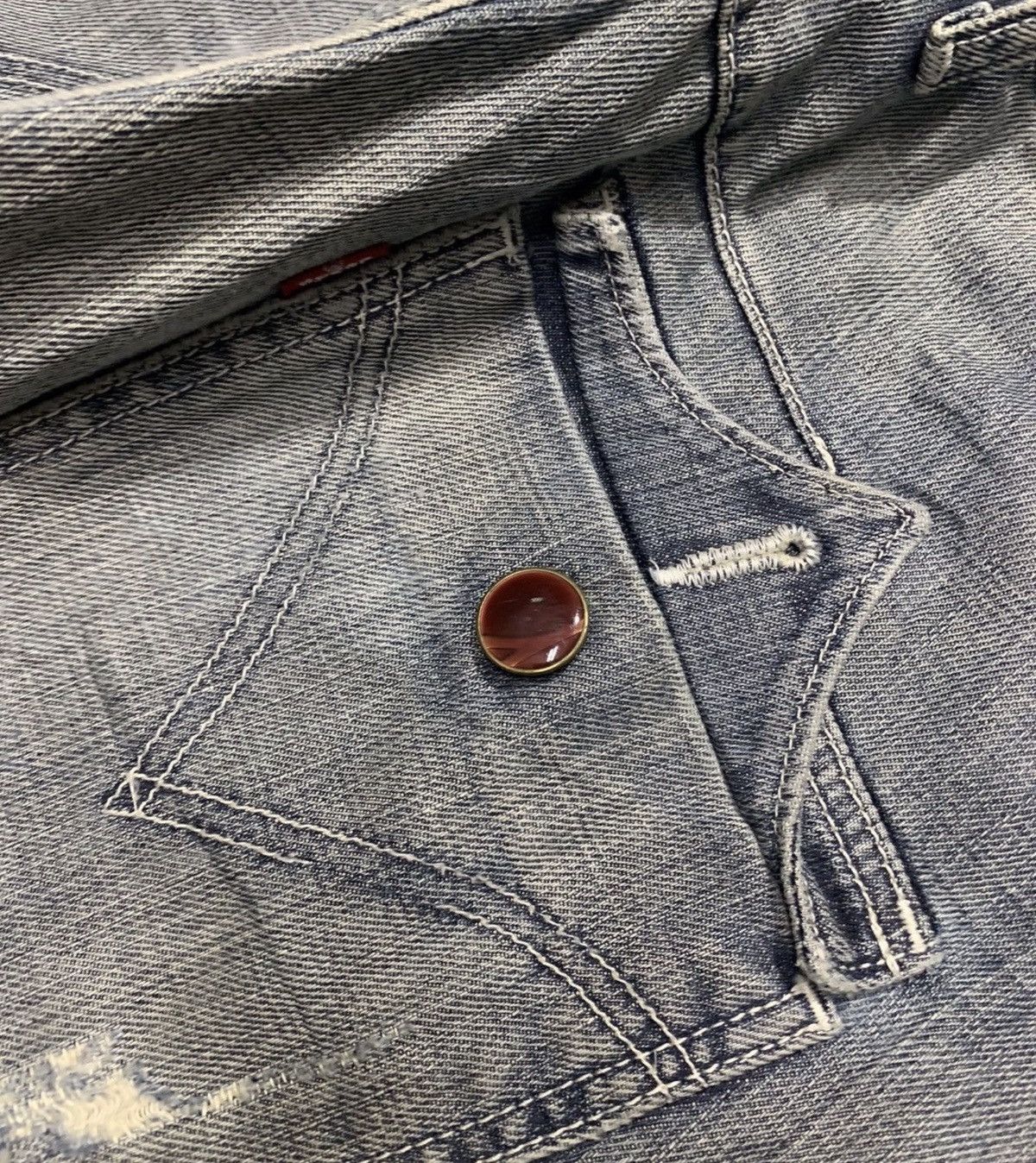 Levi's Vintage Levi’s engineer jeans denim Size US 32 / EU 48 - 5 Thumbnail