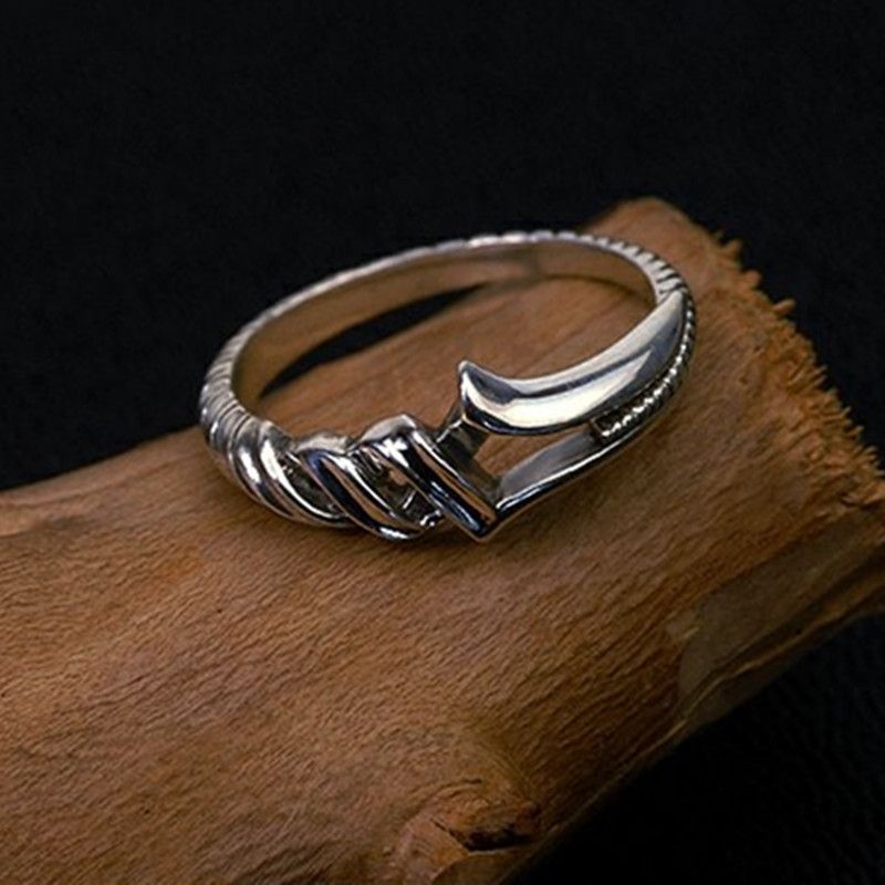 Jewelry Longinus Jewelry Rings Open Size Chrome Ring (Size 7-13) Size ONE SIZE - 3 Thumbnail