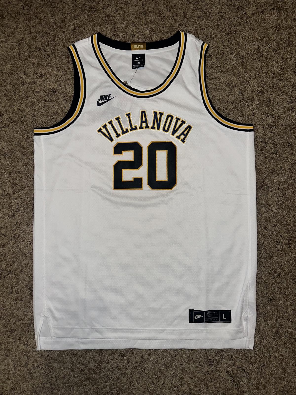 Nike Nike Villanova Wildcats #20 BB Jersey Mens Throwback Sample Size US L / EU 52-54 / 3 - 1 Thumbnail