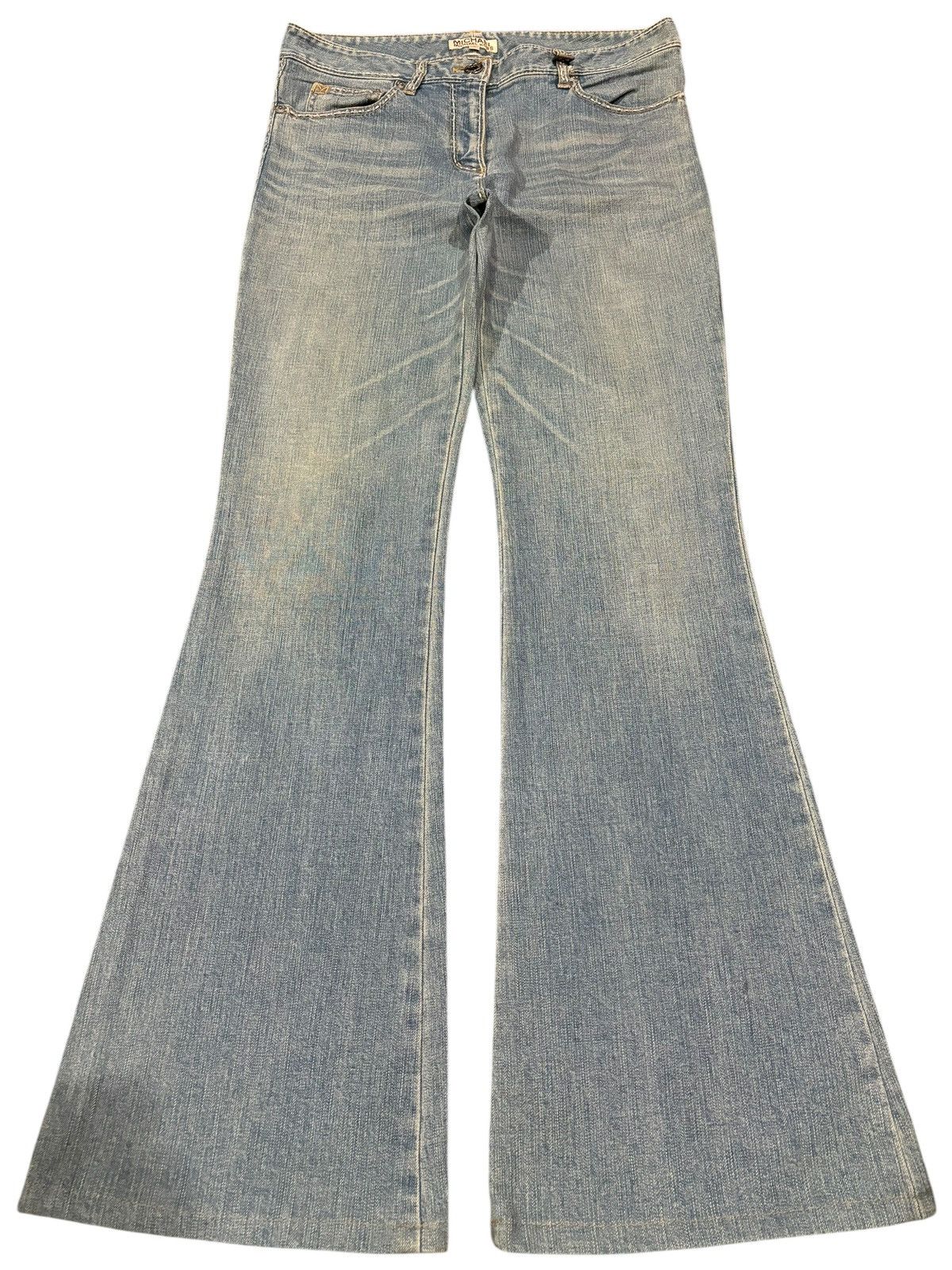 Michael Kors 90s Vtg Michael Kors Flared Bootcut Faded Light Washed Jeans Size US 30 / EU 46 - 1 Thumbnail