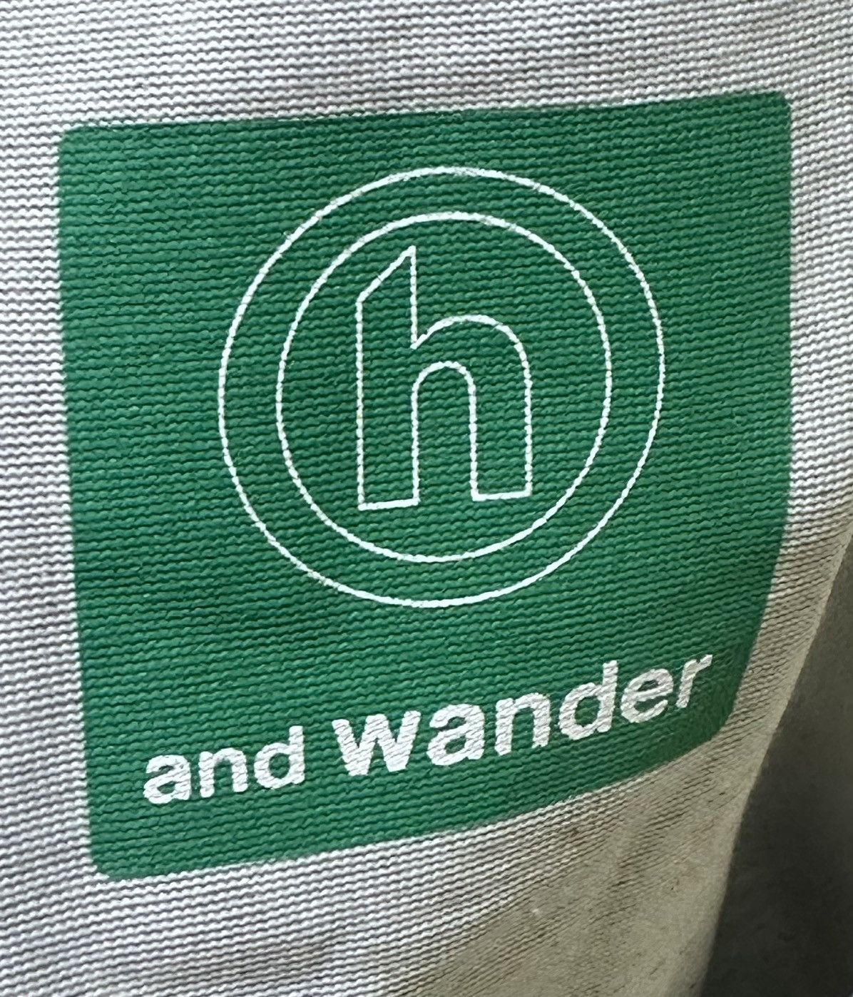 And Wander × HIDDEN Hidden NY Wander T-shirt Size US L / EU 52-54 / 3 - 7 Thumbnail