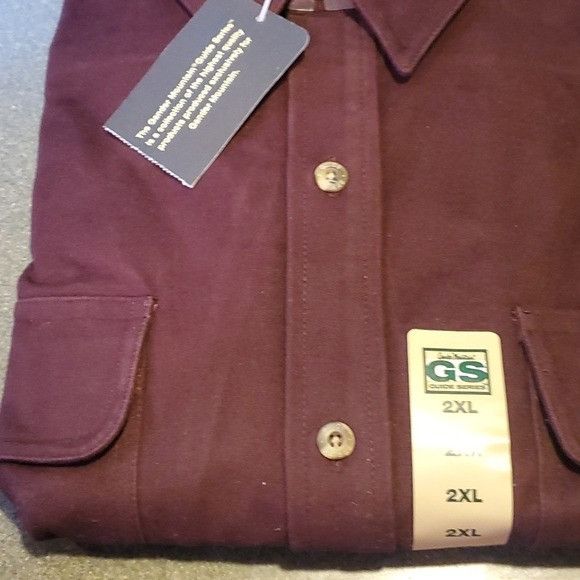 Vintage Gander Mountain Guide Series EggPlant Dark Purple LSleeve Fl Size US XXL / EU 58 / 5 - 5 Thumbnail