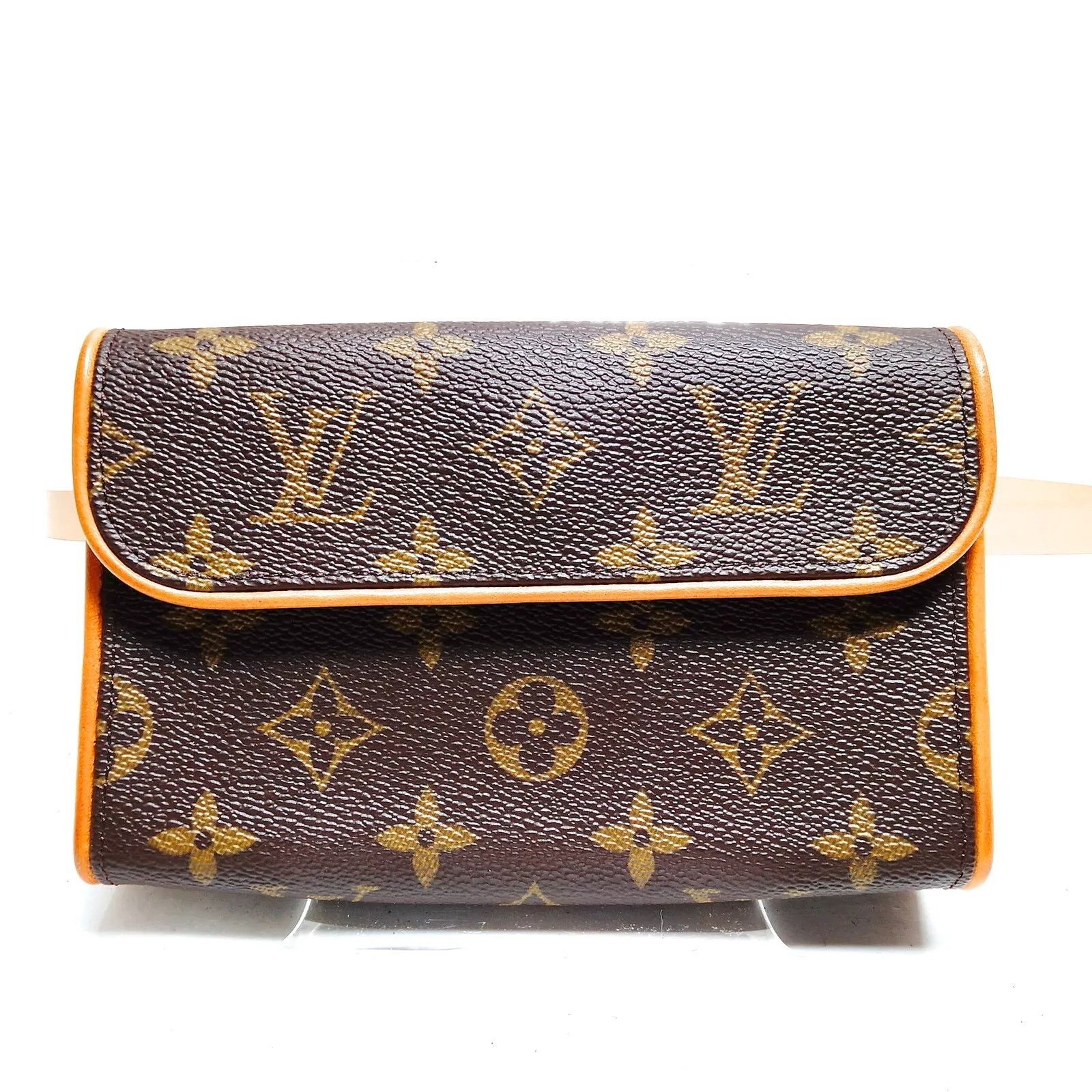 Louis Vuitton Monogram Pochette Florentine Shoulder Bag in Brown, Women's