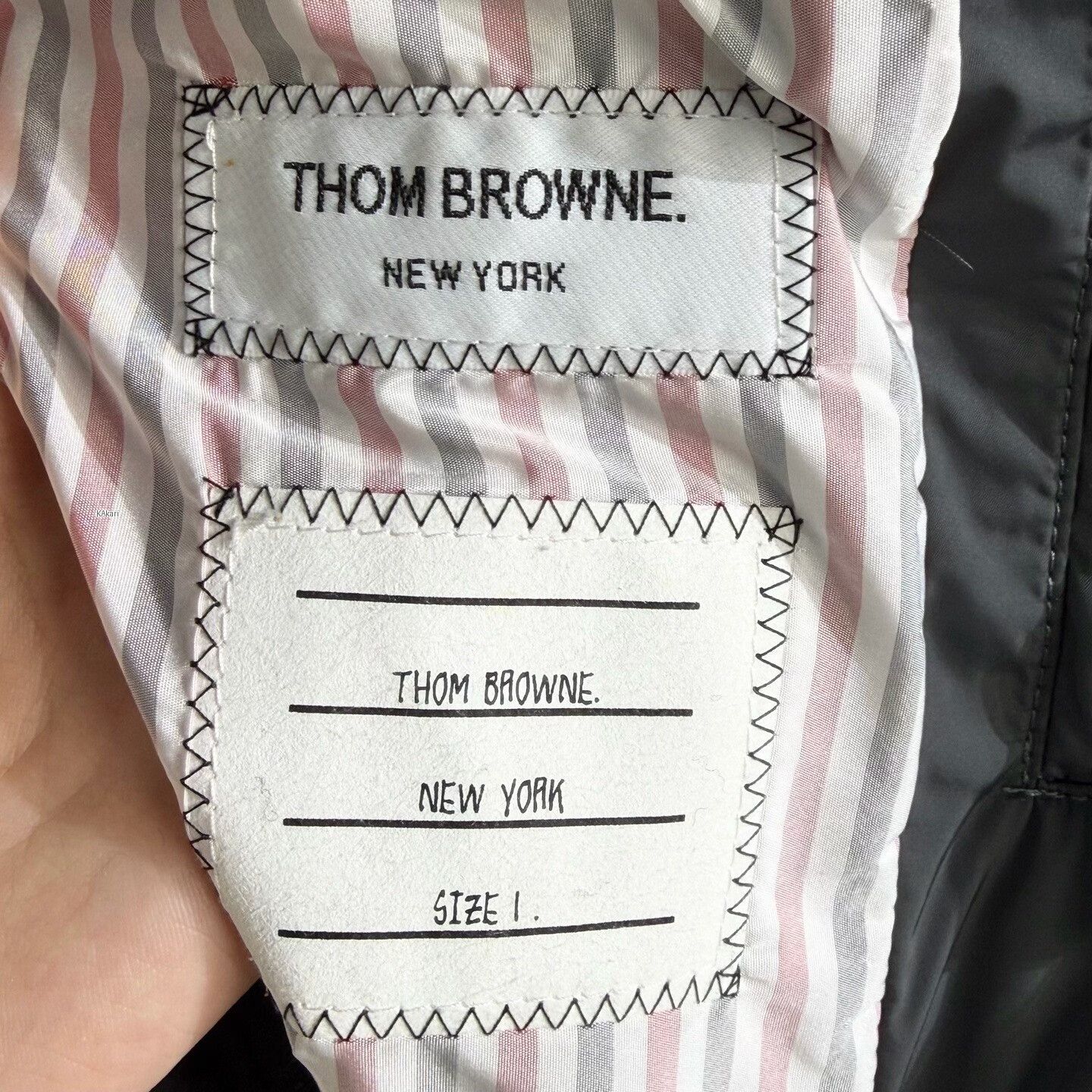 Thom Browne Thom Browne Classic Stripe Down Vest Size US S / EU 44-46 / 1 - 4 Thumbnail