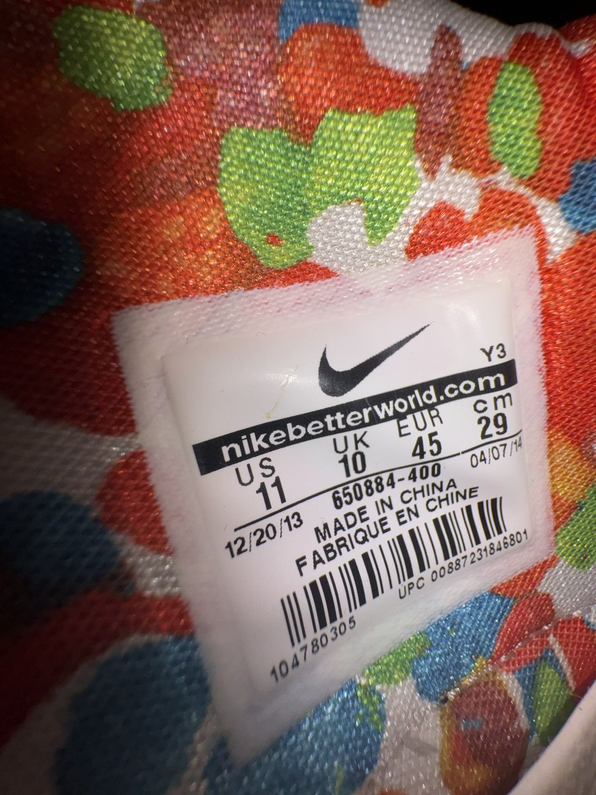 Nike Size 11 - Nike LeBron 11 Premium What The LeBron Size US 11 / EU 44 - 8 Thumbnail