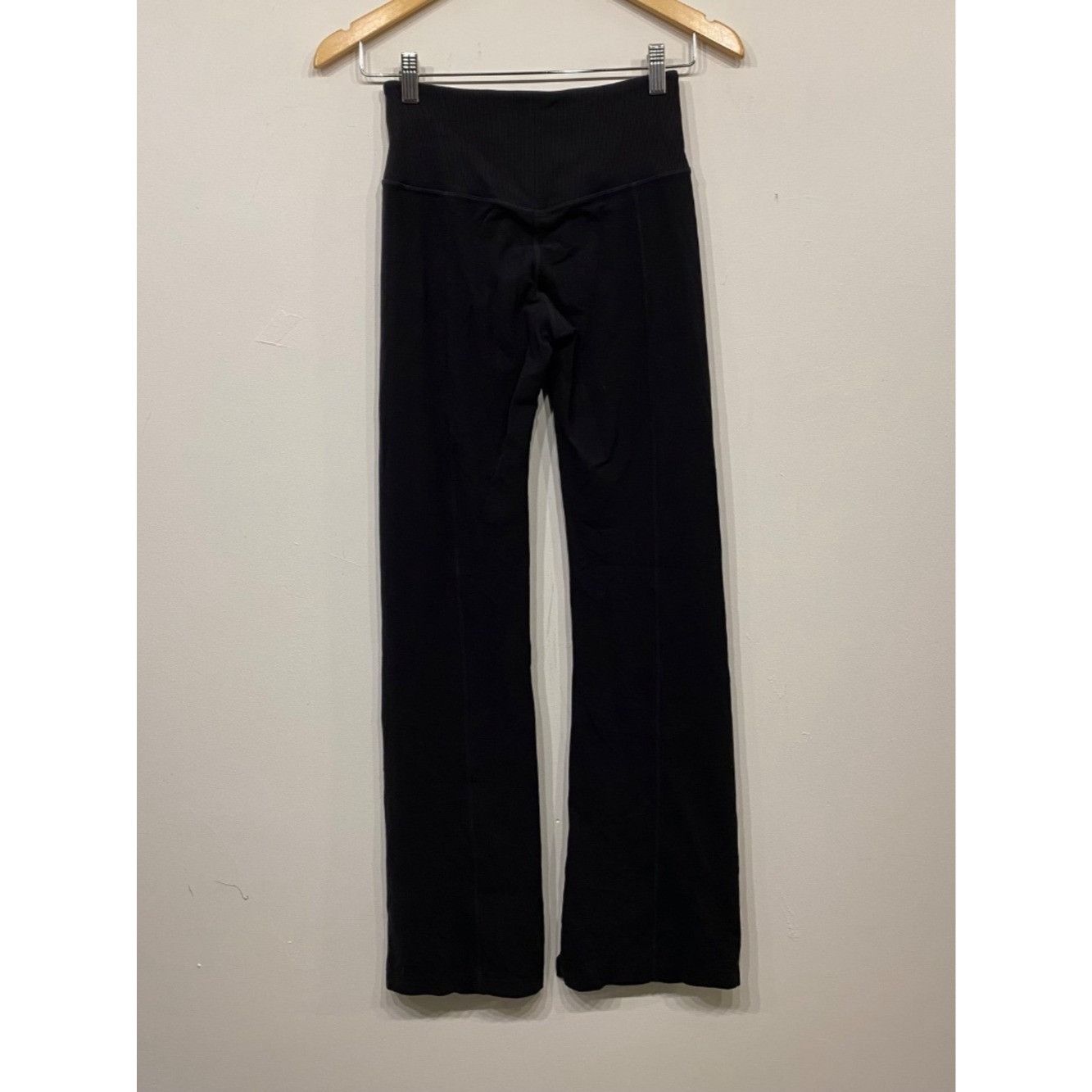 Athleta Athleta Barre Skinny Flare In Powervita Leggings in Black Si Size 24" / US 00 / IT 34 - 5 Thumbnail