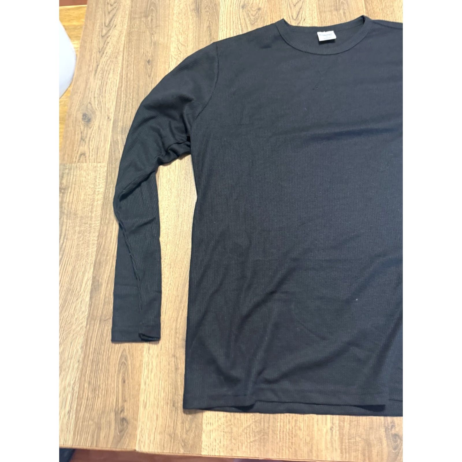 Vintage Mission Ridge Shirt Men Long Sleeve Crewneck M Black Pajama Top Regular/Adult Medium Womens? Size US M / EU 48-50 / 2 - 3 Thumbnail