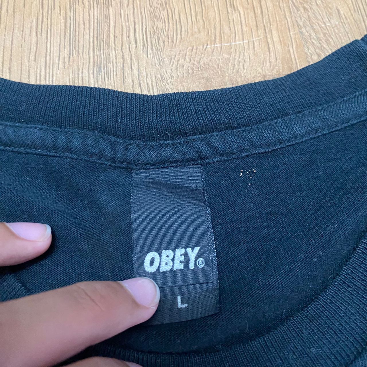 Obey Vintage Obey New World Order Streetwear Tshirt Size US L / EU 52-54 / 3 - 6 Thumbnail