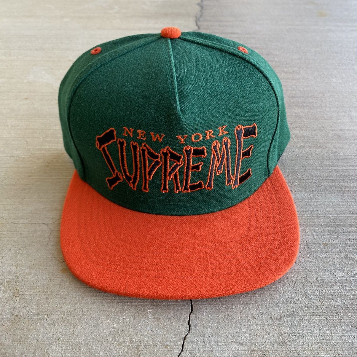 Supreme Supreme Bones Hat Snapback Green 2021 Brand New Size ONE SIZE - 1 Thumbnail