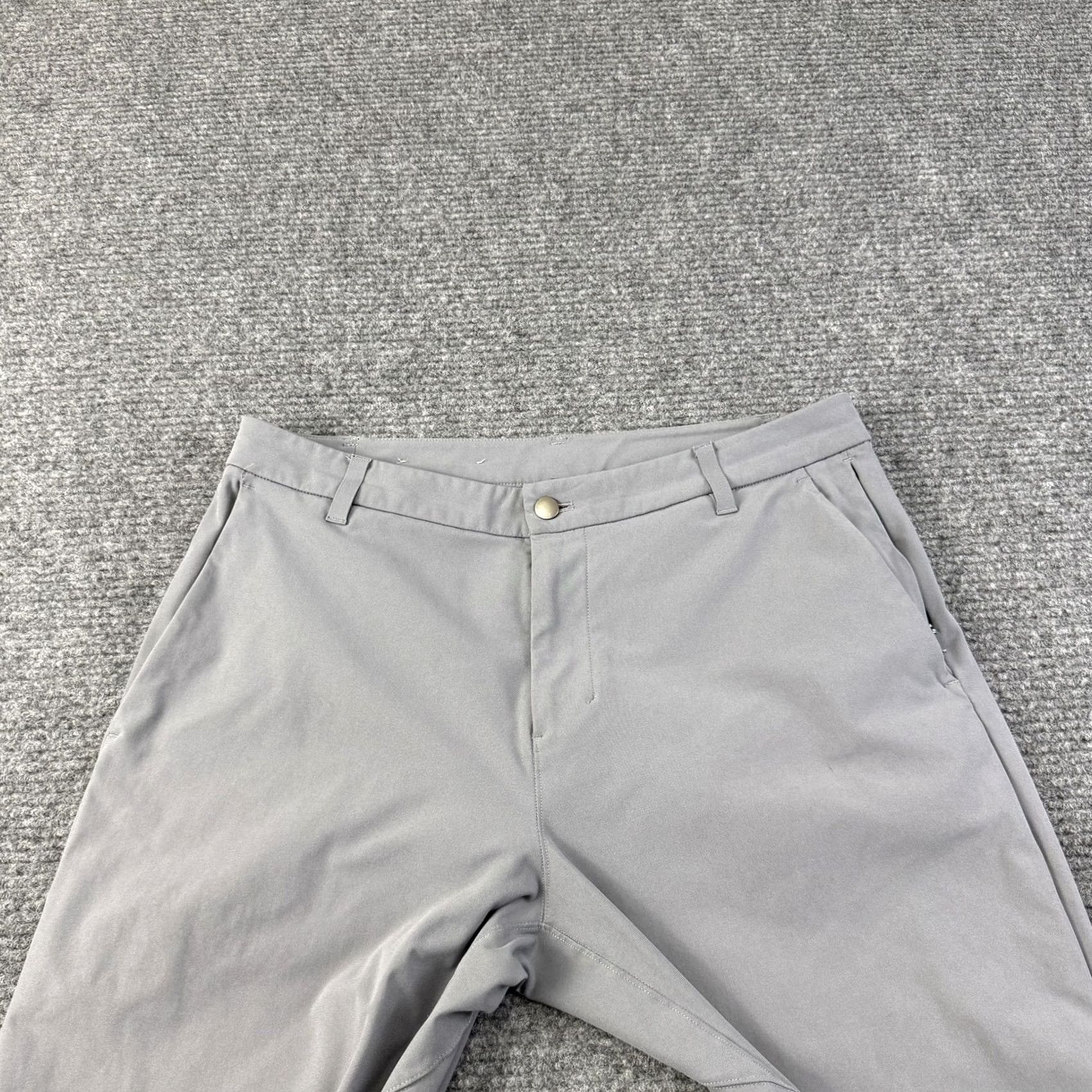 Lululemon Lululemon Mens Pants Gray Tech Stretch Performance Chino Golf 34 34x35 Tall Size US 34 / EU 50 - 5 Thumbnail