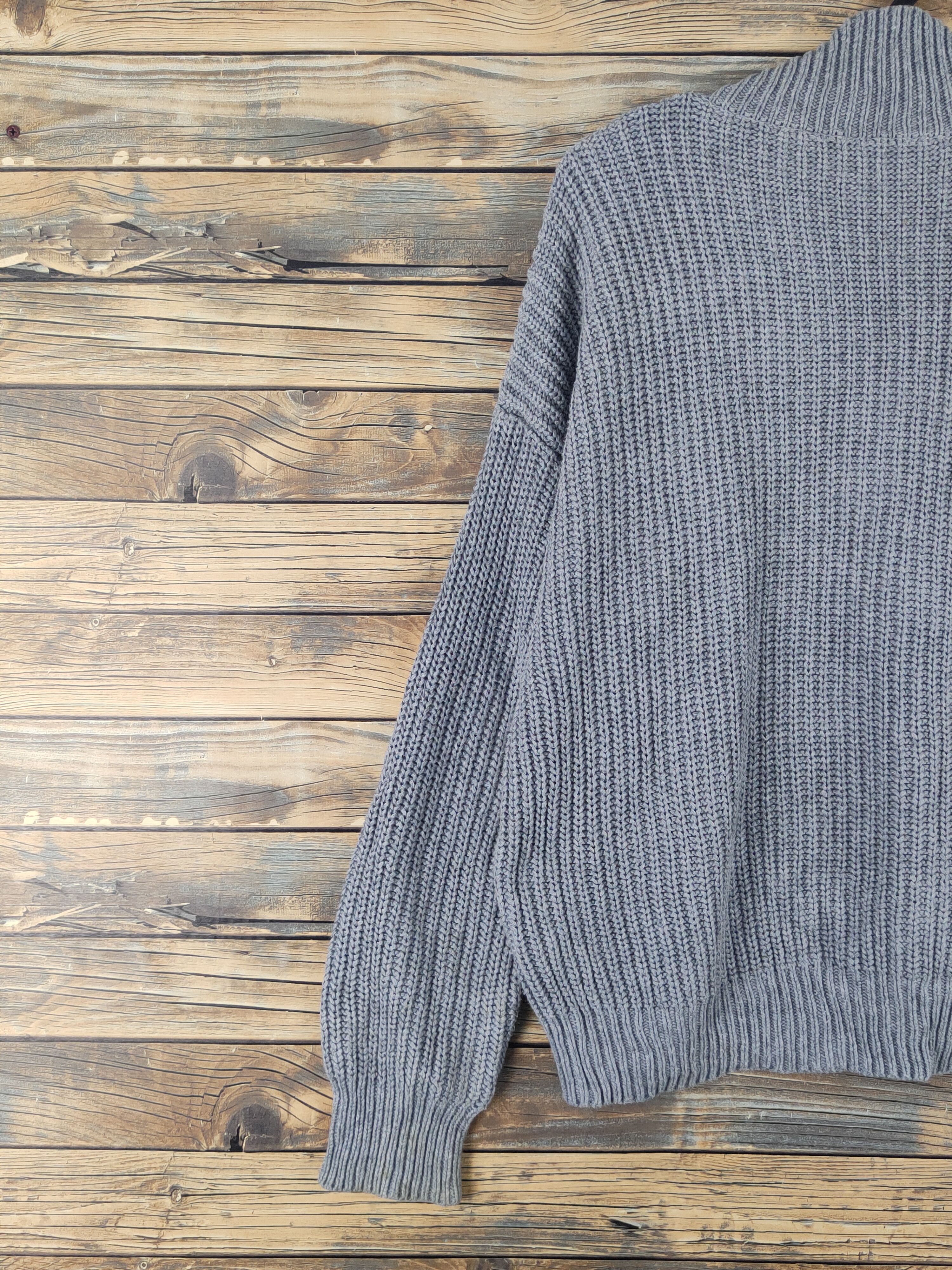 Japanese Brand Nostalgia Gray Knitwear Sweatshirts #W1739 Size US M / EU 48-50 / 2 - 8 Thumbnail