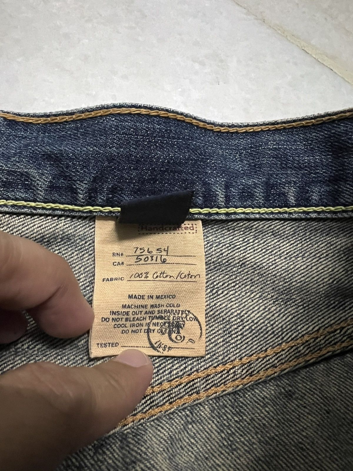 Japanese Brand 💥Flare💥Vintage Abercrombie & Fitch Distress Ripped Jean Size US 32 / EU 48 - 21 Thumbnail