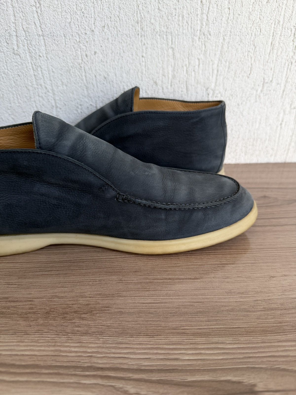 Loro Piana open walk leather loafers Size US 10 / EU 43 - 10 Thumbnail