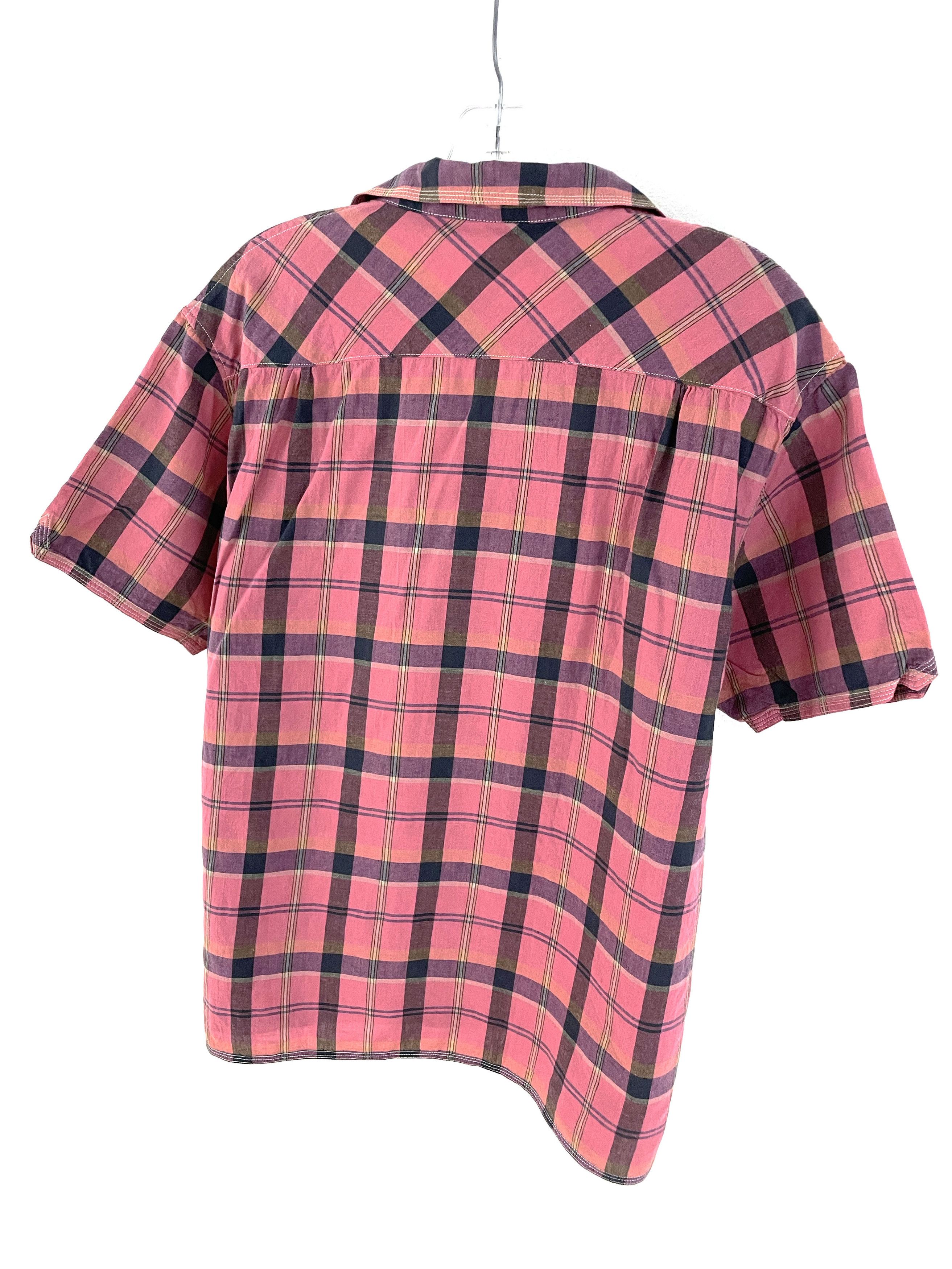 Kapital Open Collar Checkered Shirt Size US L / EU 52-54 / 3 - 8 Thumbnail