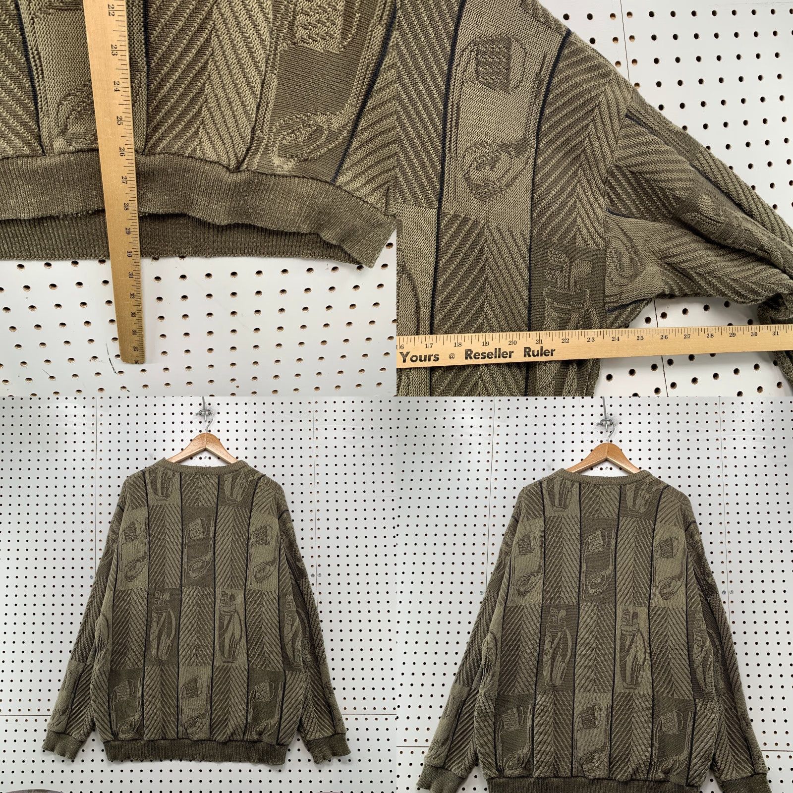 Vintage VINTAGE Cypress Links Knit Crewneck Sweater Mens XL Brown Golf Graphic Knit USA Cypress Links Sweater Mens XL Brown Golf Embroidered 90s Decade Size US XL / EU 56 / 4 - 8 Thumbnail