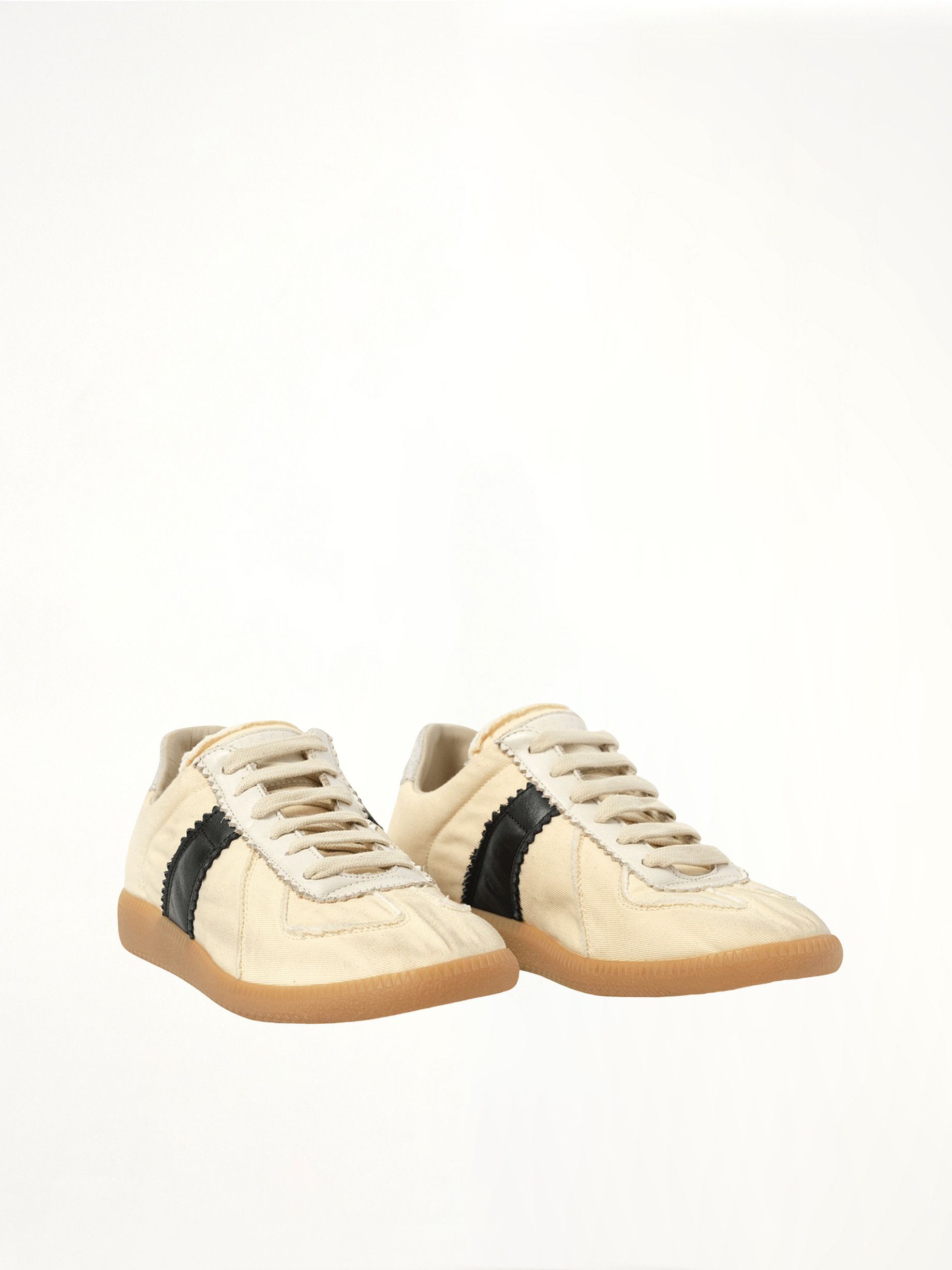 Maison Margiela o1w1db11225 Replica Low-Top Sneakers in Beige Size US 8 / IT 38 - 2 Thumbnail