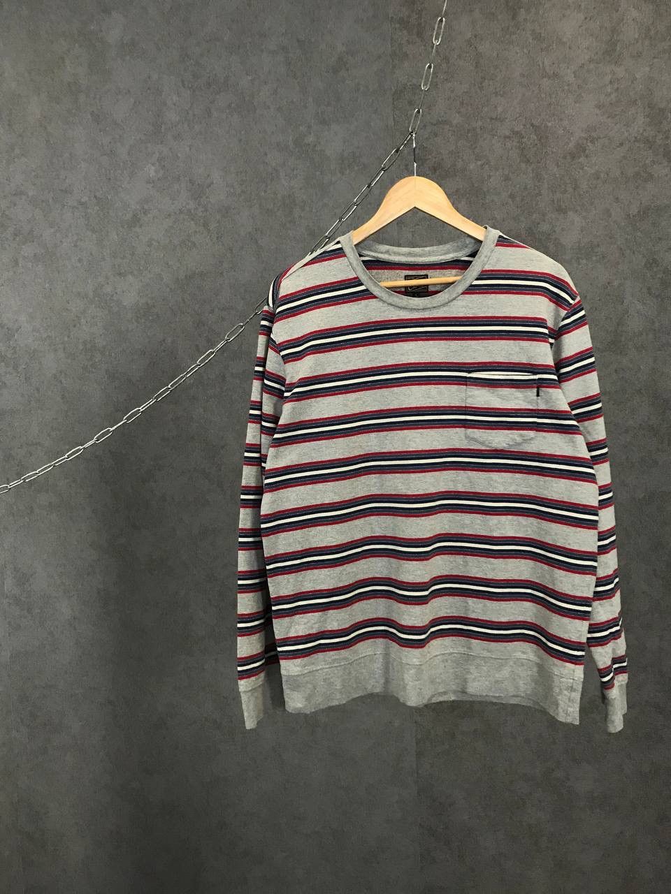 Obey Obey striped pocket sweatshirt Size US L / EU 52-54 / 3 - 1 Thumbnail