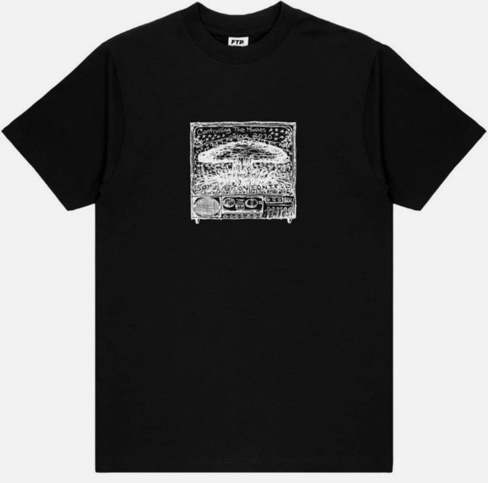 Fuck The Population FTP Controlling the masses Tee shirt XL Size US XL / EU 56 / 4 - 1 Thumbnail