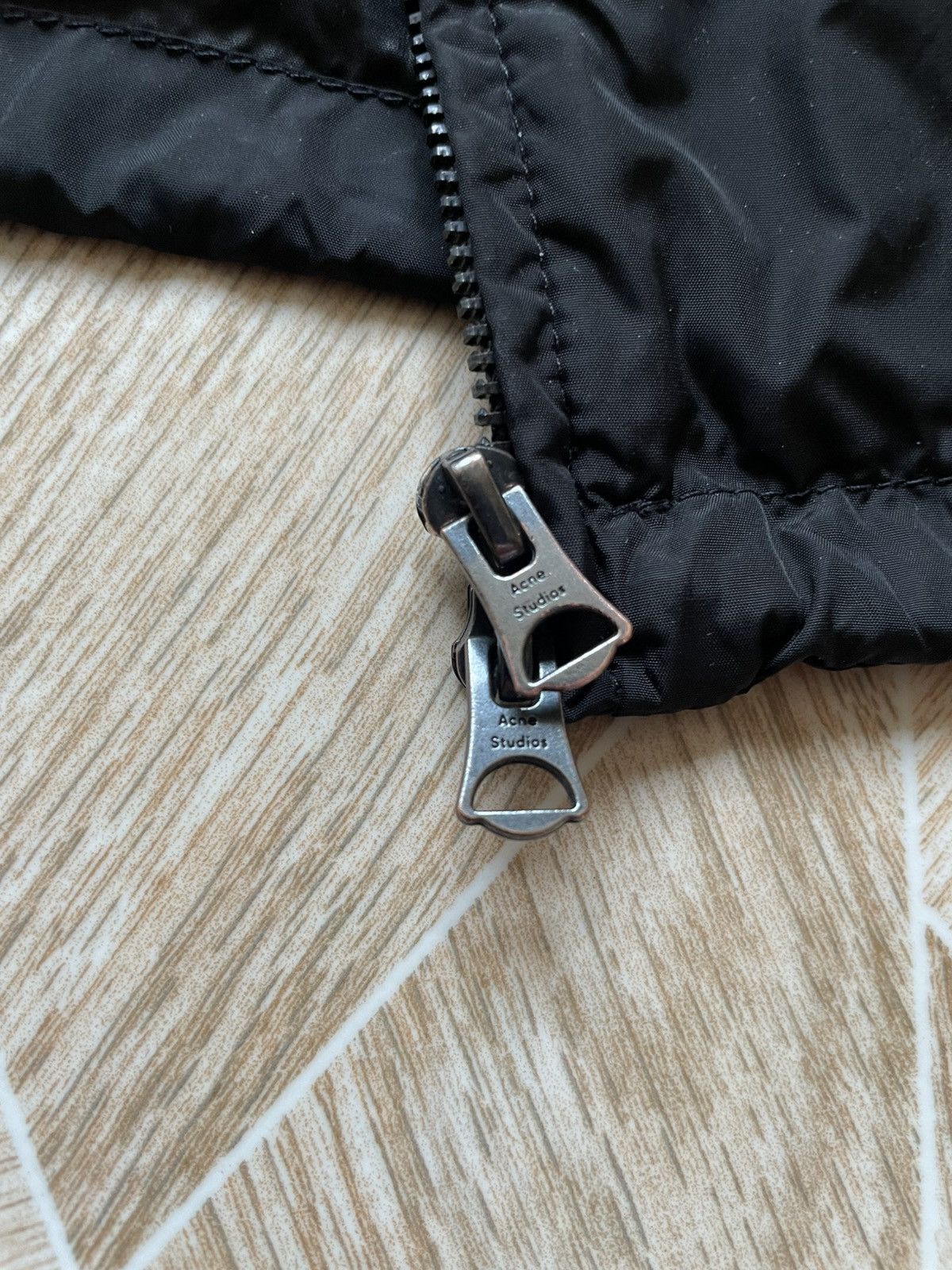 Acne Studios Acne Studios Wildfred New SS15 Nylon Metal Black Jacket 46 Size US S / EU 44-46 / 1 - 9 Thumbnail