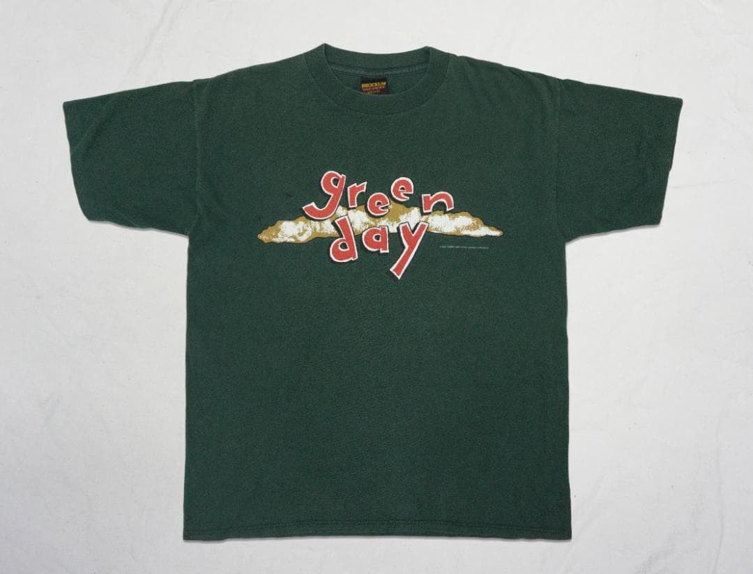Vintage 90's Green Day 「DOOKIE」 Tシャツ ロック ビンテージ Size US XXS / EU 40 - 1 Thumbnail