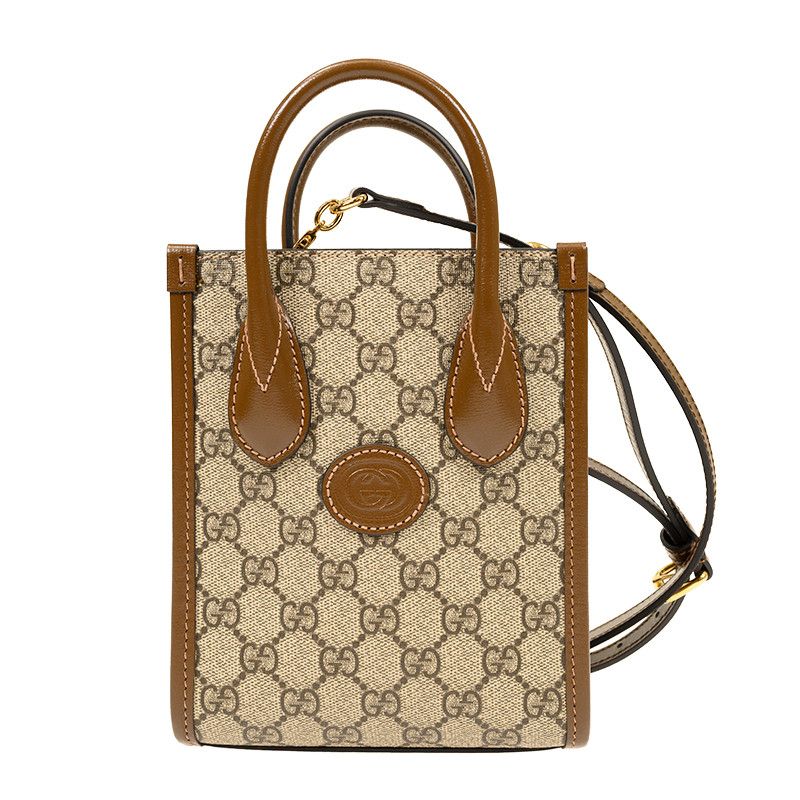Gucci oc11z0226 Size: OS / Mini Tote Bag With Interlocking G Size ONE SIZE - 1 Thumbnail