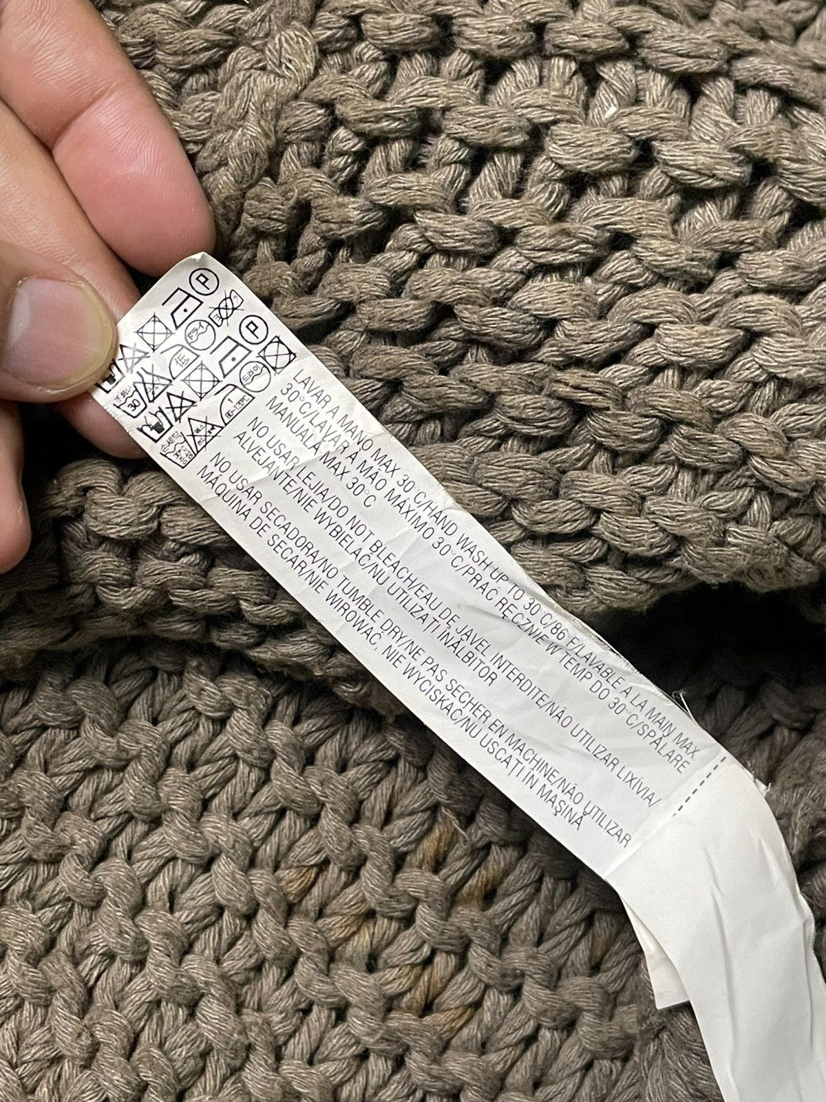 Japanese Brand × Vintage × Zara ZARA Men Cozy Knit Outerwear Cardigan (83) Size US L / EU 52-54 / 3 - 9 Thumbnail