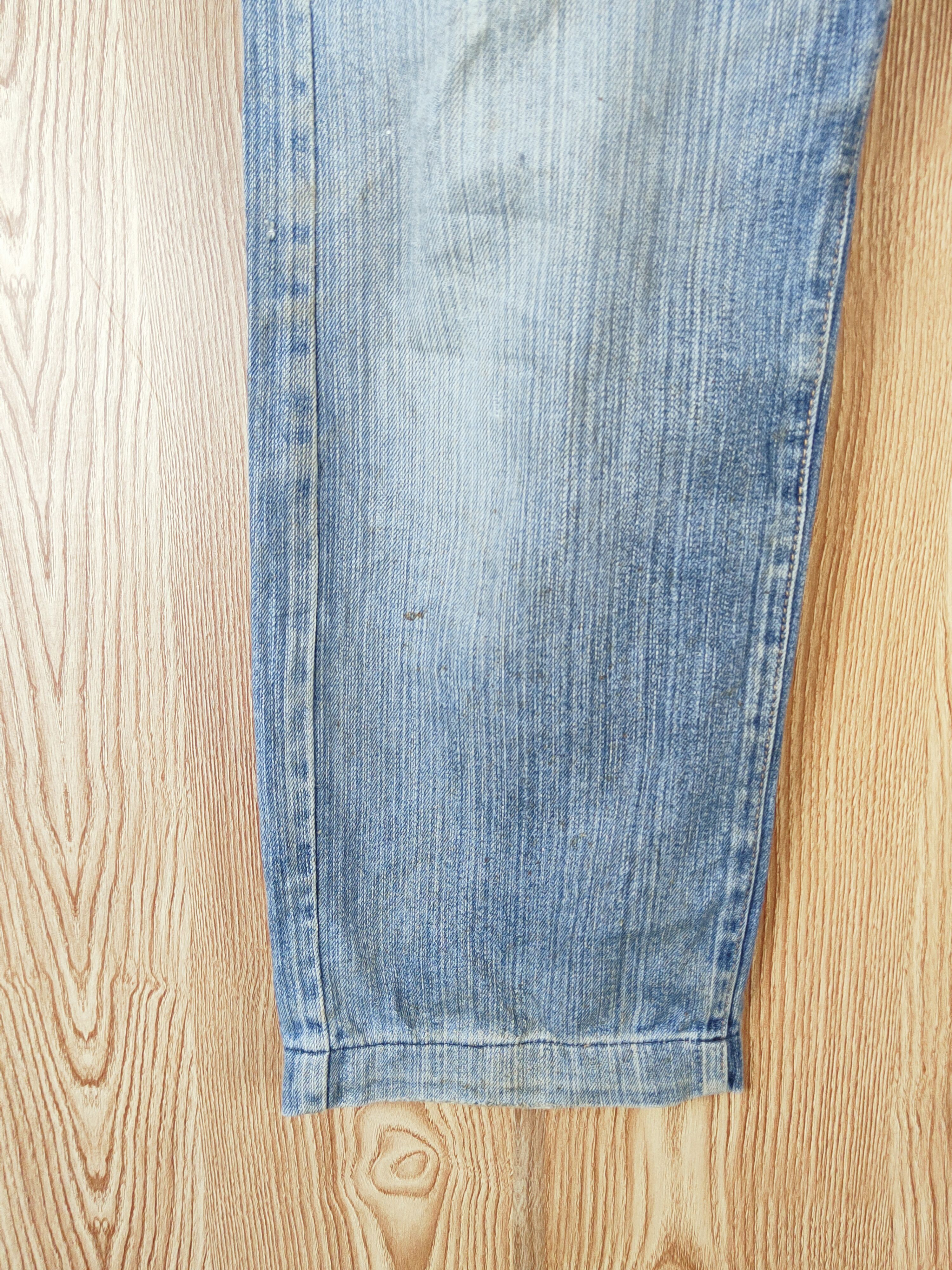 Japanese Brand Japanese Brand Blue Faded Distressed Ripped Jeans #W655 Size US 32 / EU 48 - 5 Thumbnail