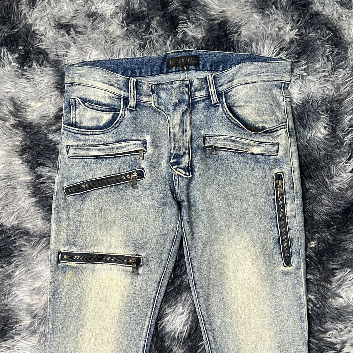 In The Attic In The Attic Skinny Denim Cargo Pant Size US 32 / EU 48 - 3 Thumbnail