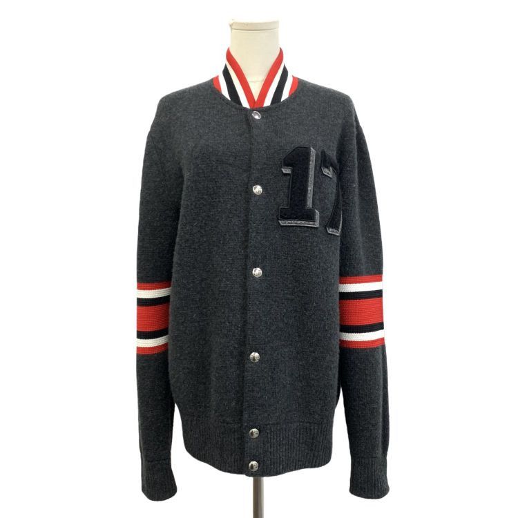 Givenchy Givenchy Number Varsity Knit Cardigan Size M Size US M / EU 48-50 / 2 - 1 Thumbnail