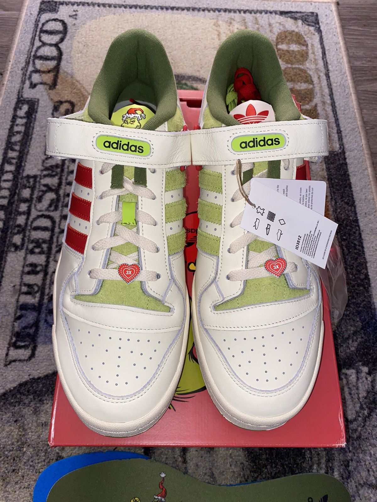 adidas gazelle silver green womens Adidas Forum Low The Grinch