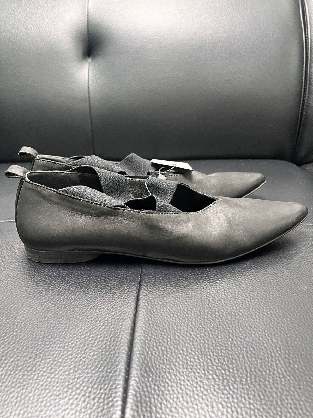 Uma Wang Uma Wang Pointed Toe Leather Ballet Flats Size US 9 / IT 39 - 6 Thumbnail