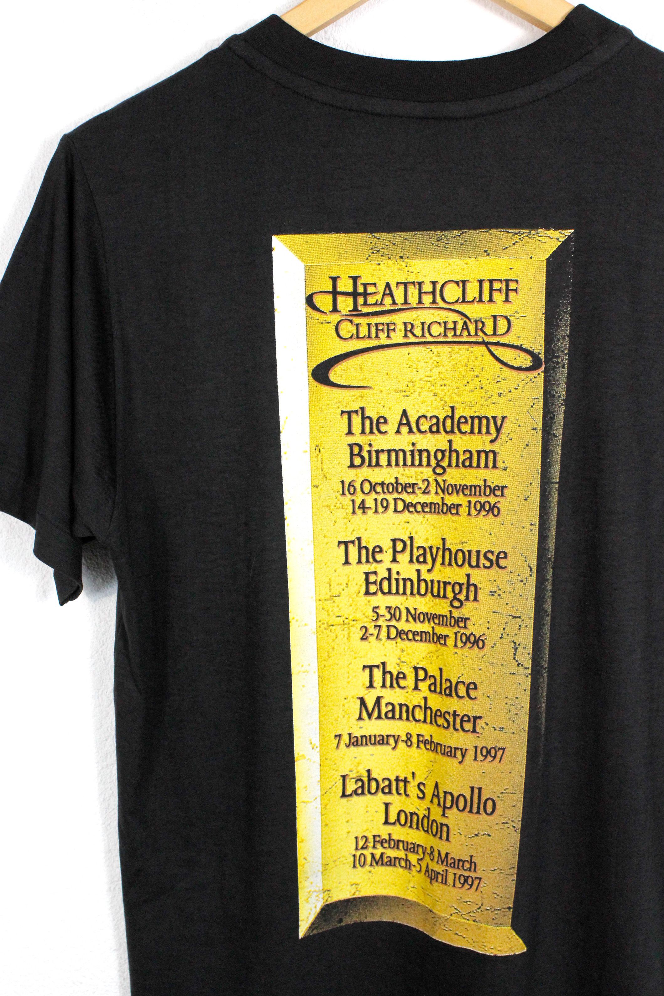 Band Tees × Vintage Vintage Cliff Richard Heathcliff 1996 Graphic Tee Tshirt 90s Size US M / EU 48-50 / 2 - 6 Thumbnail