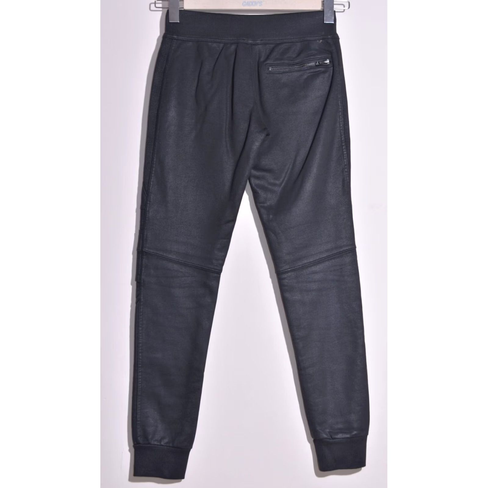 Polo Ralph Lauren Polo Ralph Lauren Women's Black Pants Trousers XS Wet Look Size 26" / US 2 / IT 38 - 3 Thumbnail