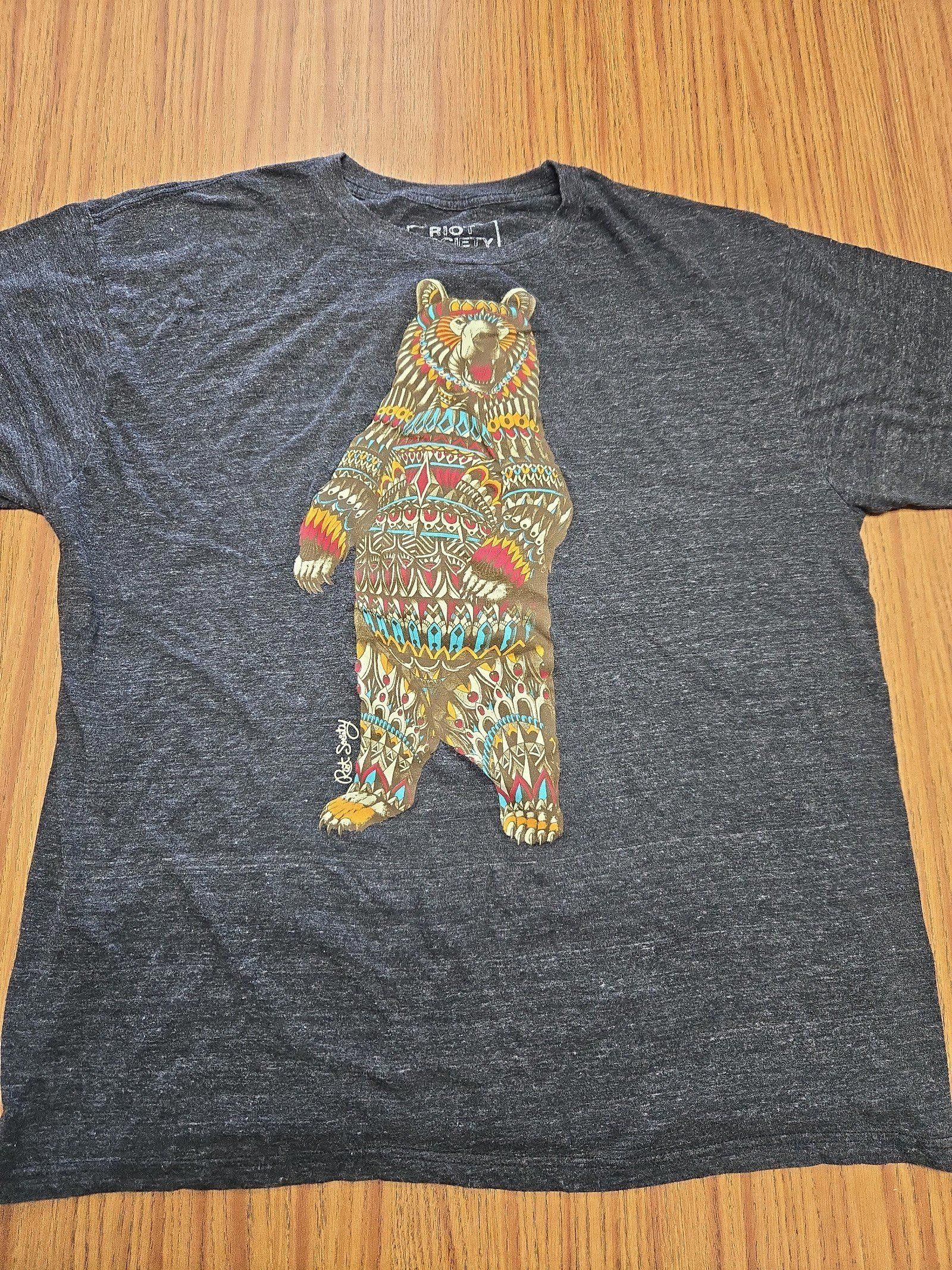 Riot Society Riot society bear graphic tee Size XXL / US 16-18 / IT 52-54 - 1 Thumbnail
